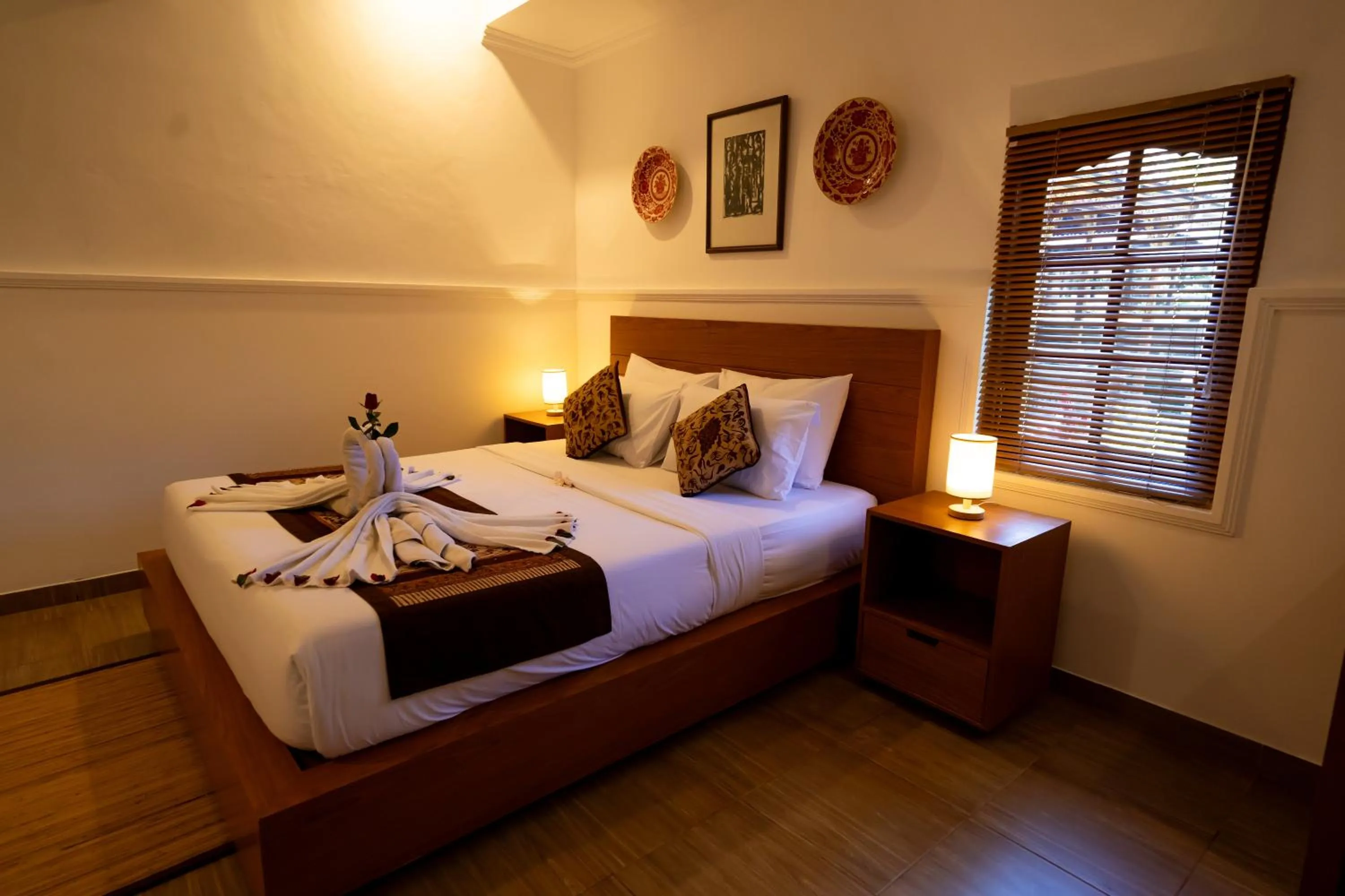 Bed in Puri Anyar Heritage