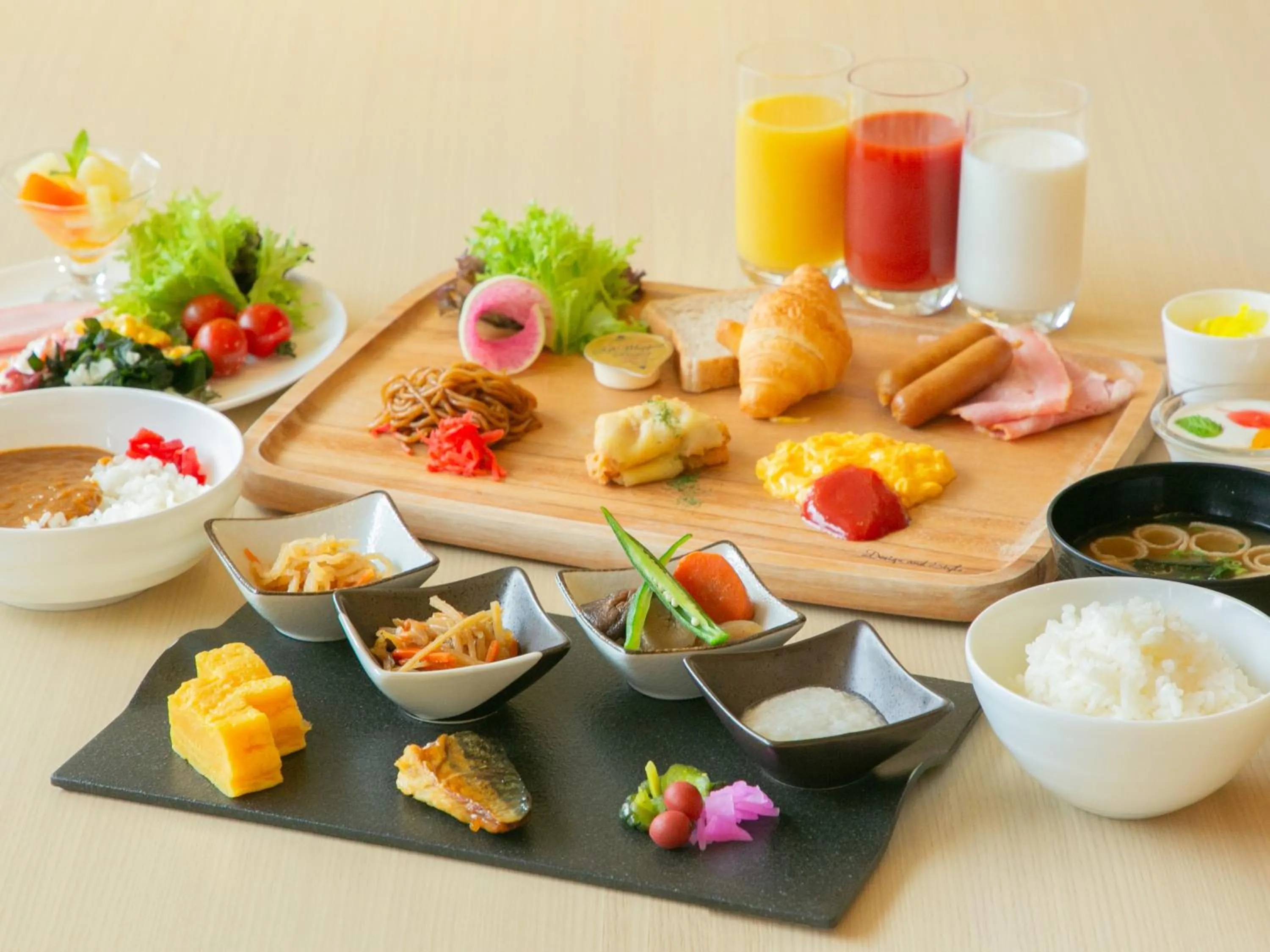 Food in Wishton Hotel Yukari