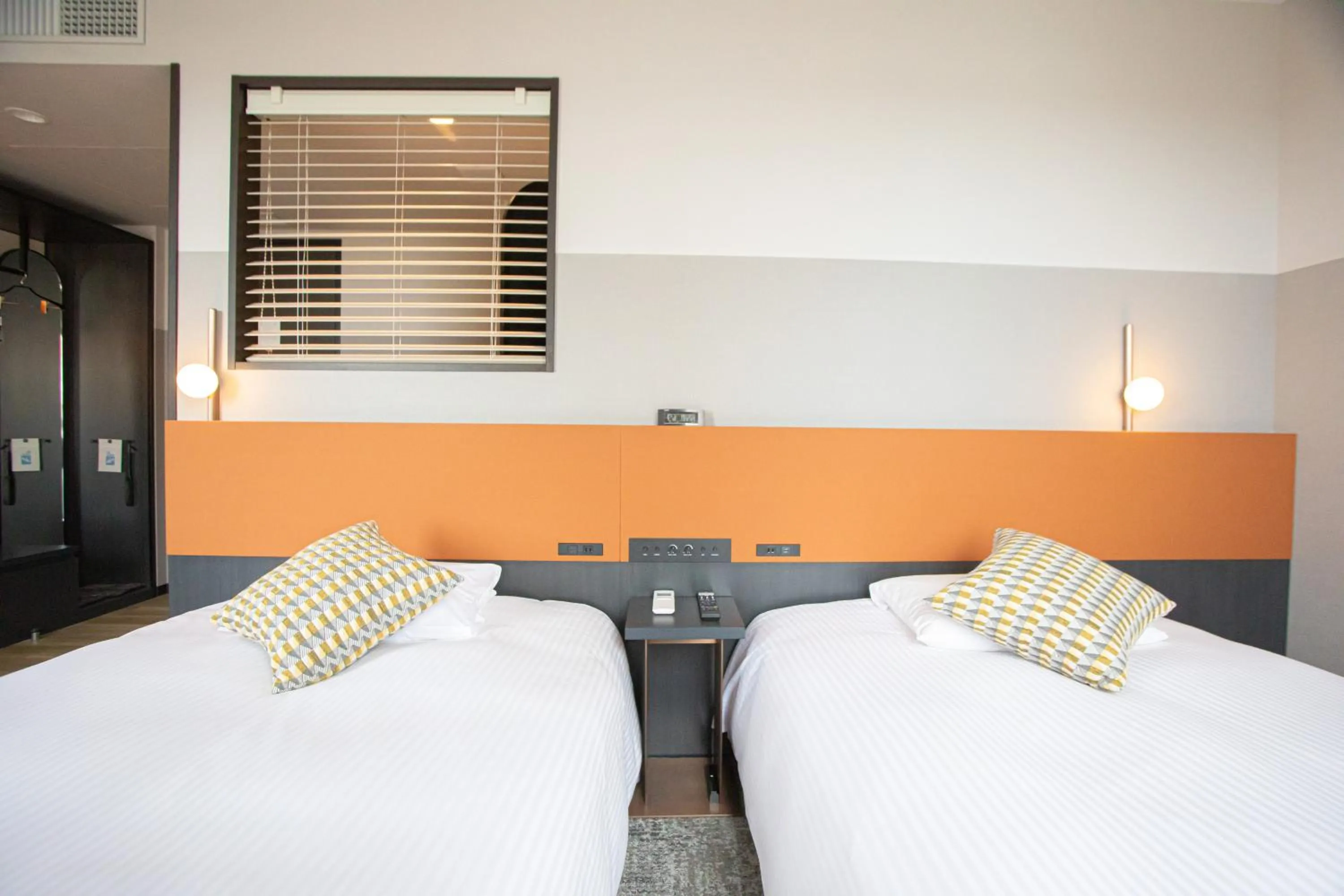 Bed in Wishton Hotel Yukari