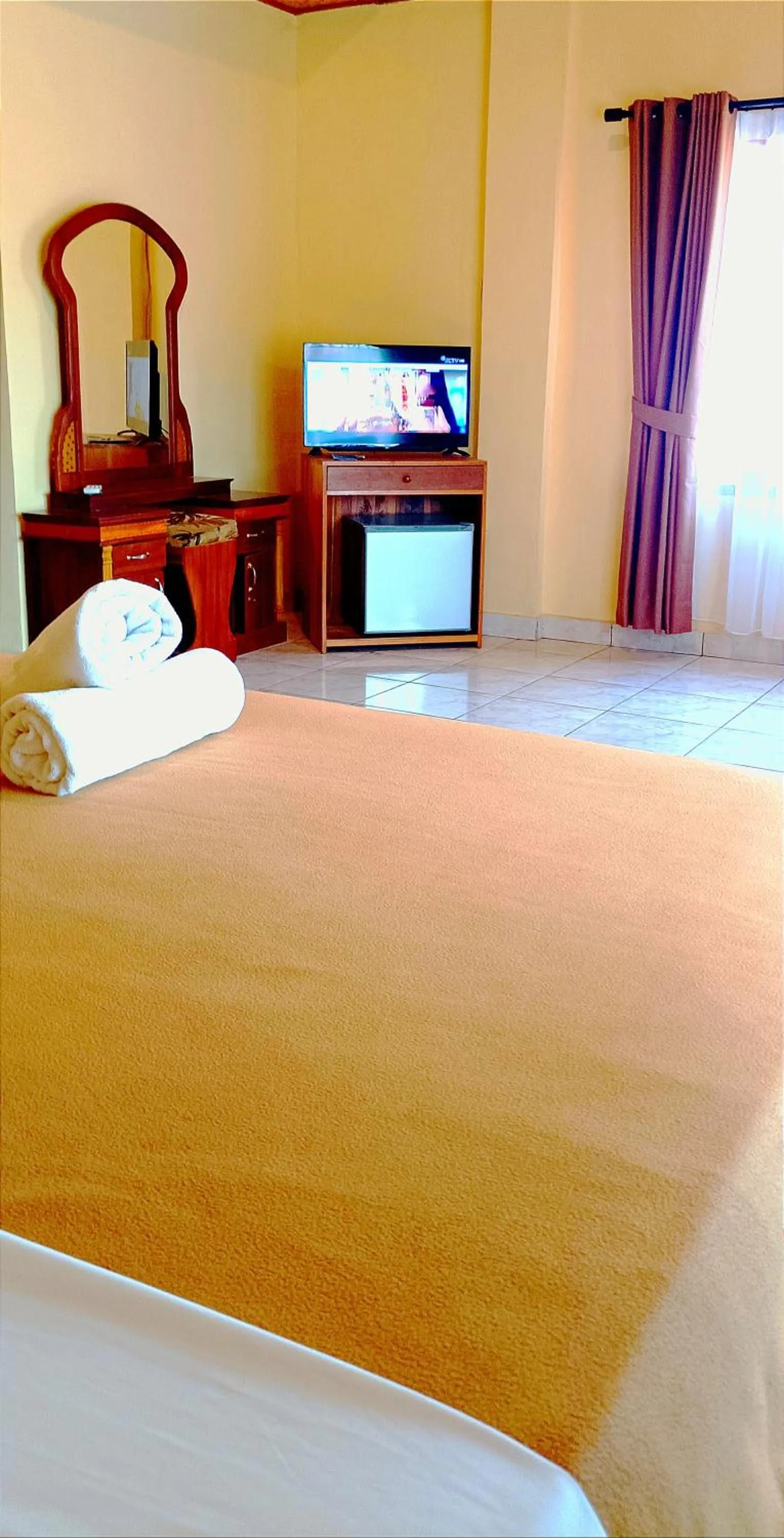 Bed in Hotel My Lovina