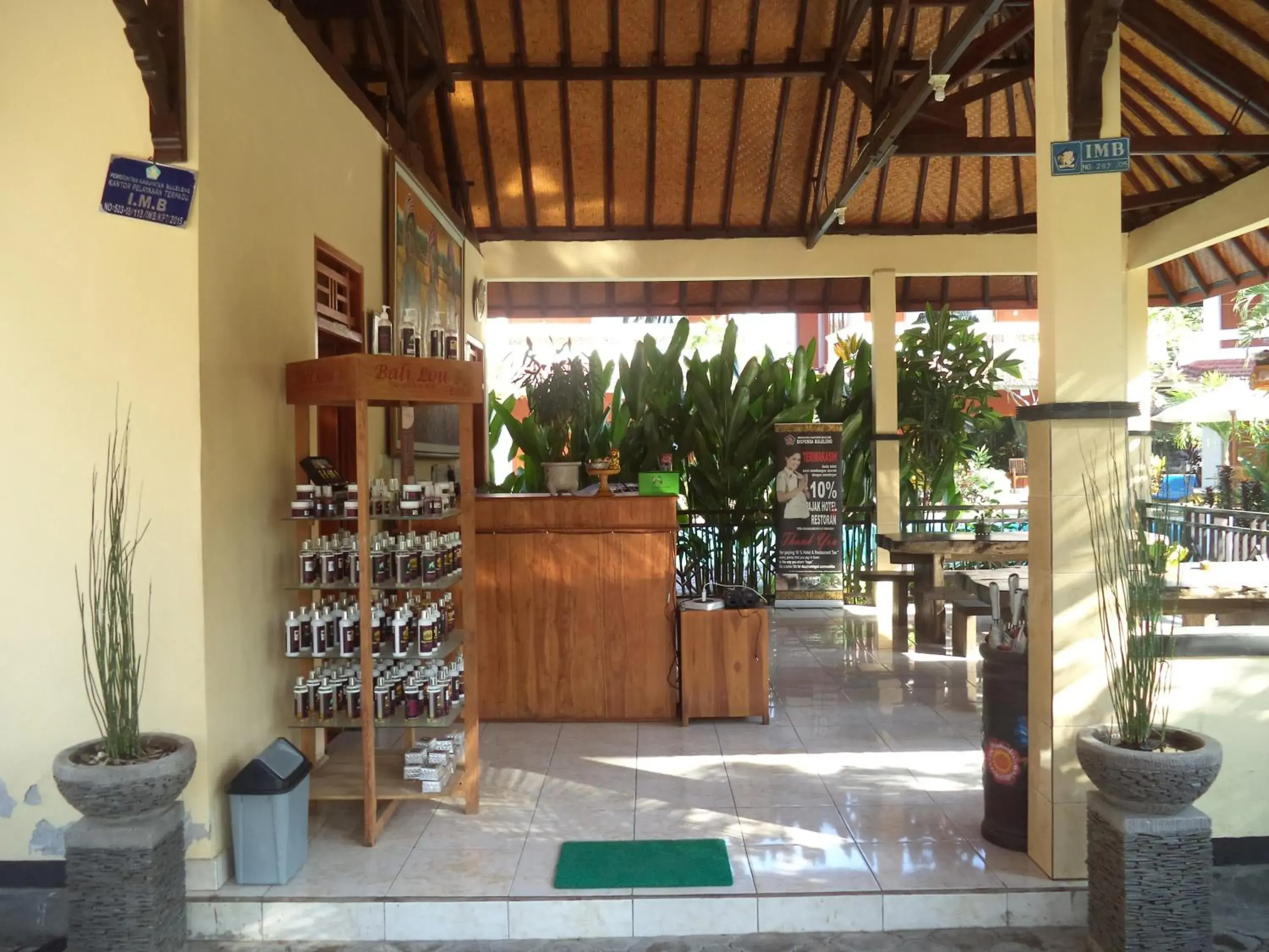 Lobby or reception in Hotel My Lovina Lobby or reception in Hotel My Lovina