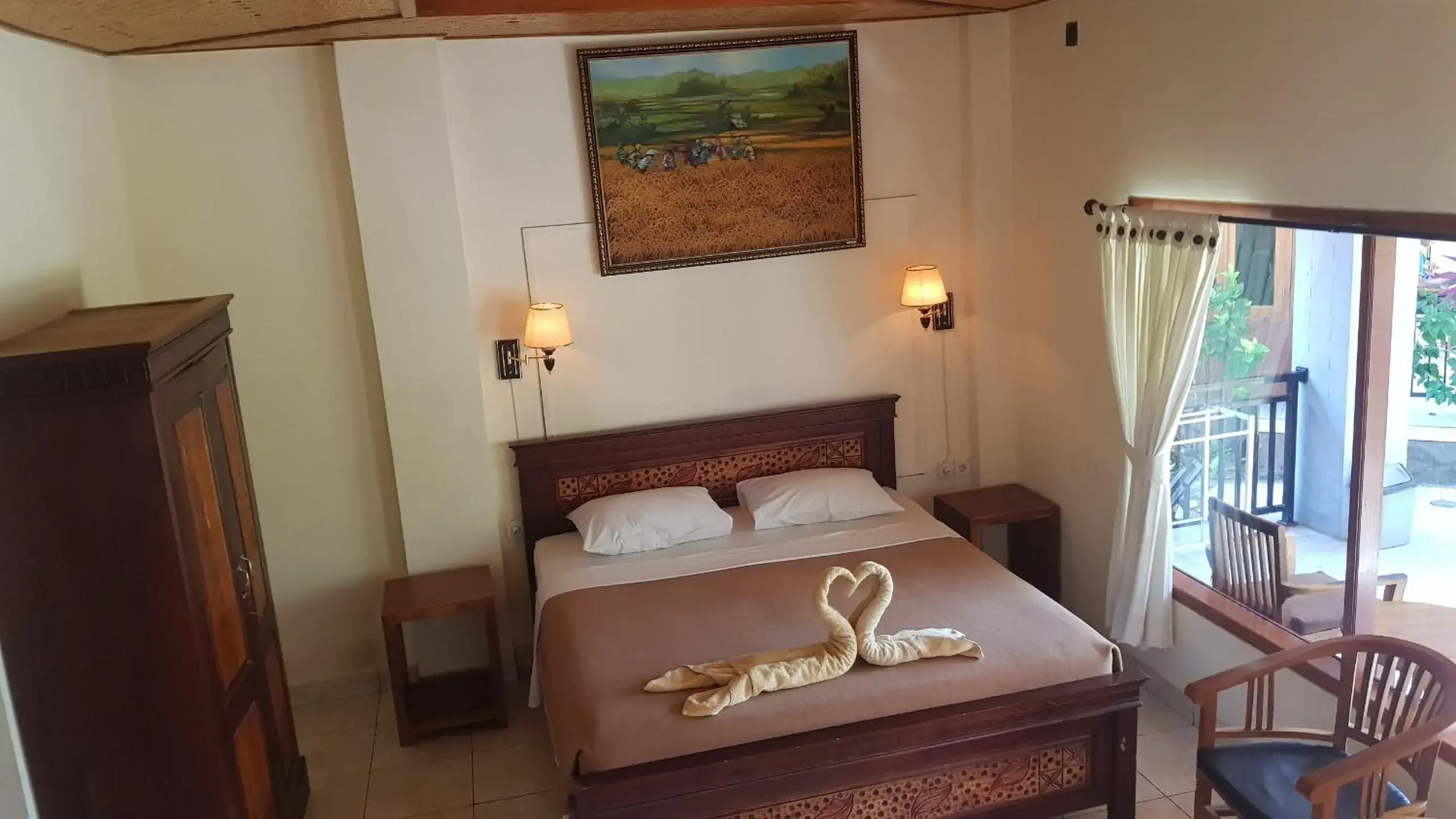 Bed in Hotel My Lovina Bed in Hotel My Lovina