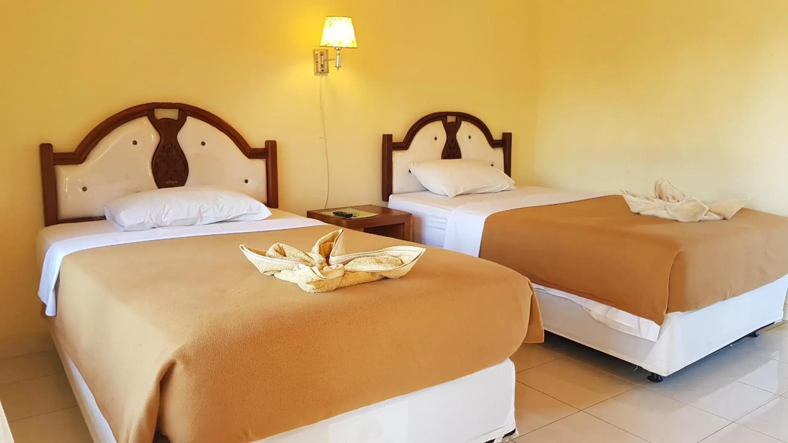 Bed in Hotel My Lovina Bed in Hotel My Lovina