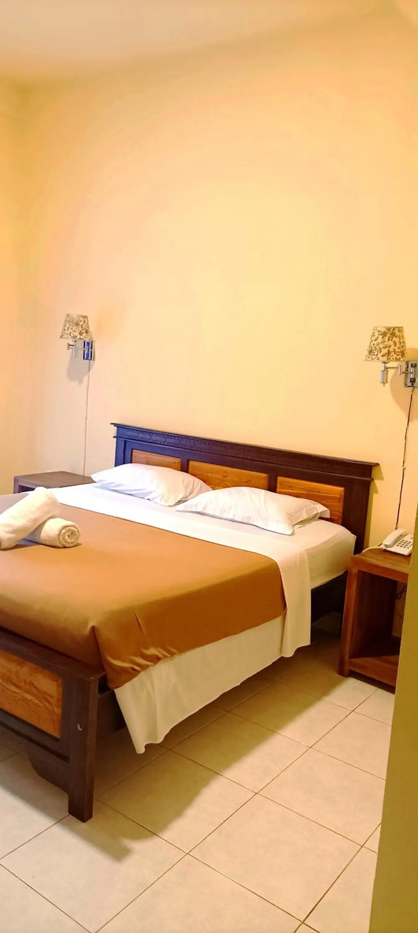 Bed in Hotel My Lovina