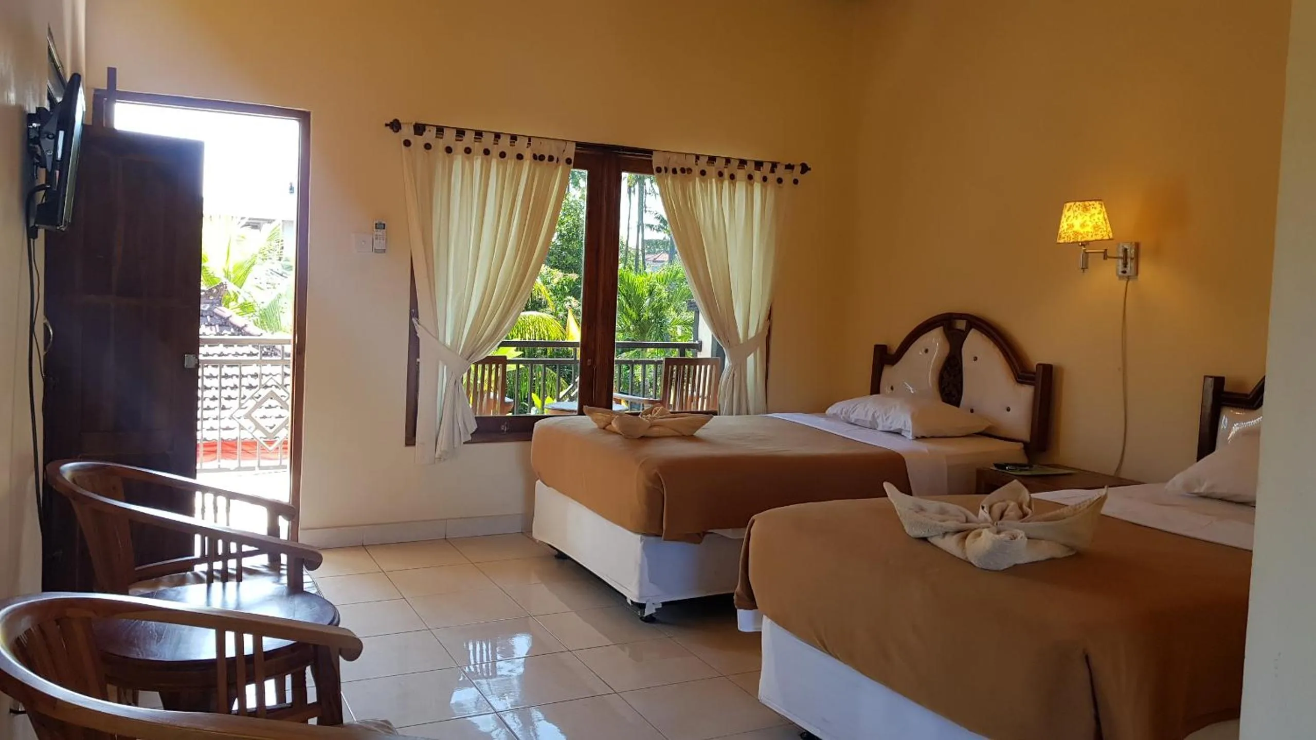 Bed in Hotel My Lovina