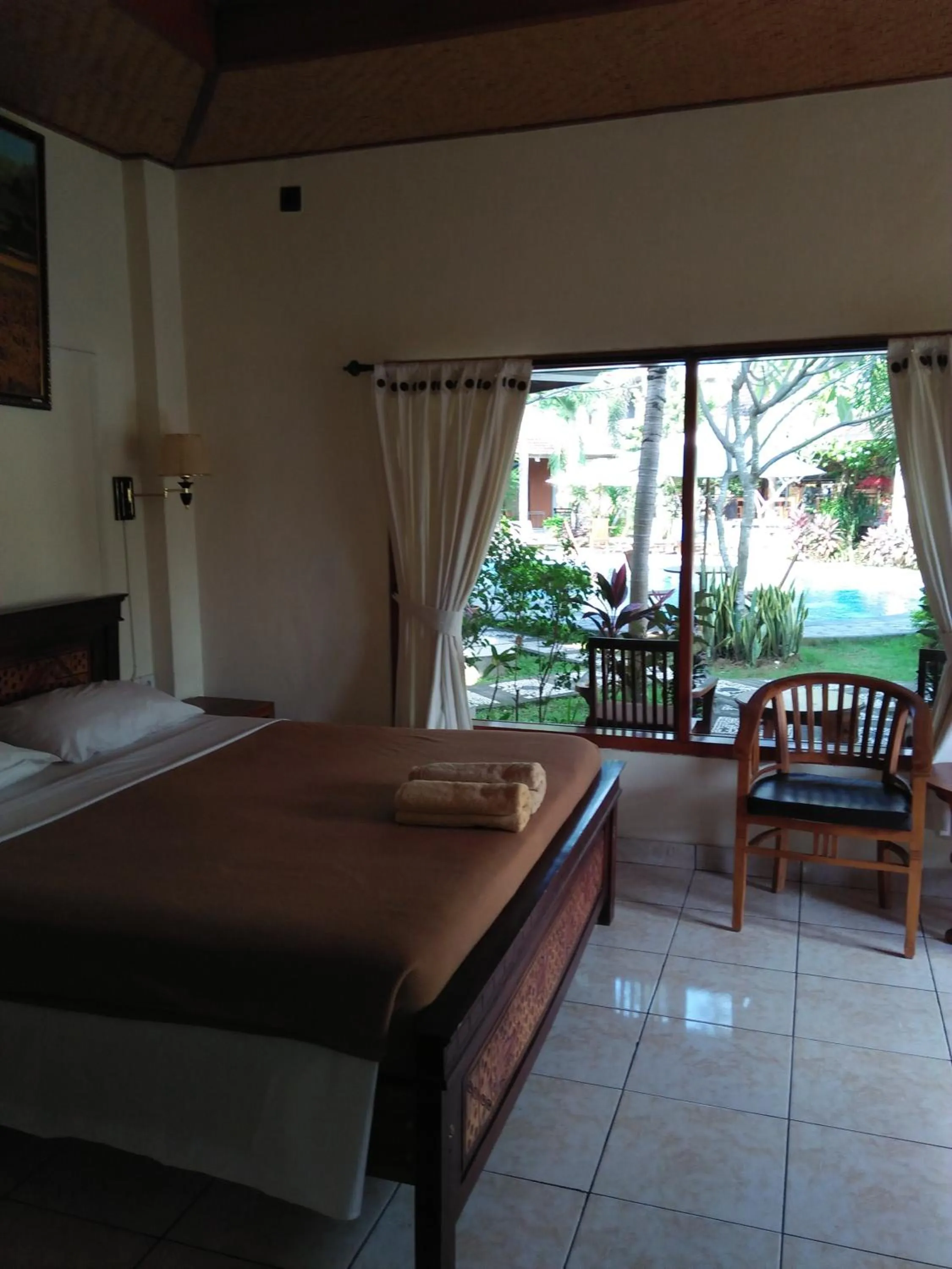 Bed in Hotel My Lovina