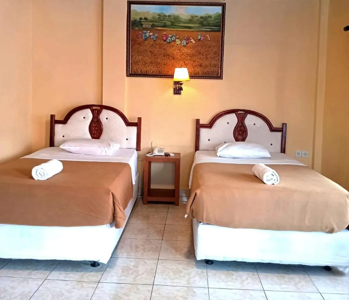 Bed in Hotel My Lovina