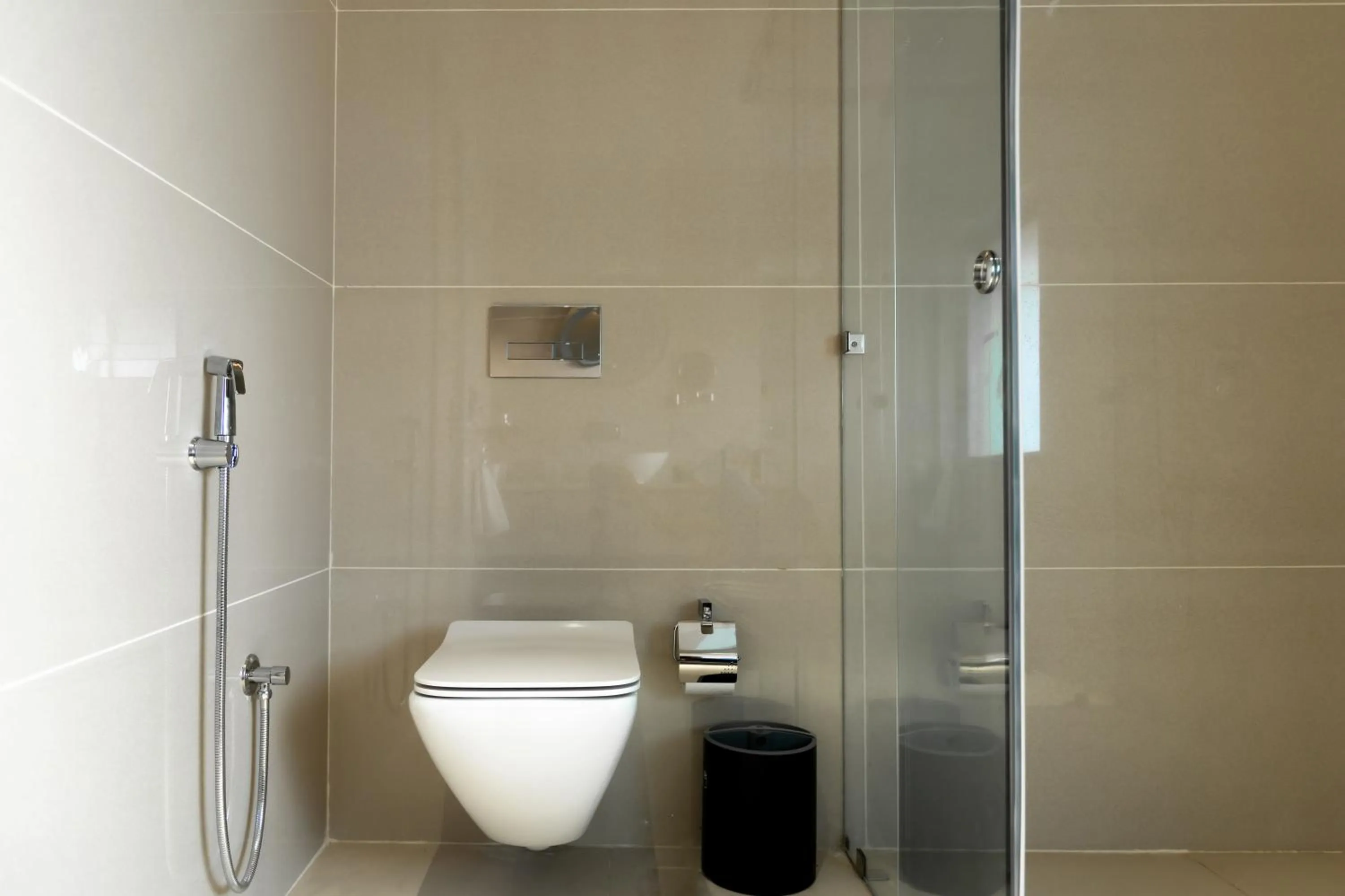 Shower in Naturoville Wellness Resort Rishikesh - Surrounded by Nature, Rooted in Wellness