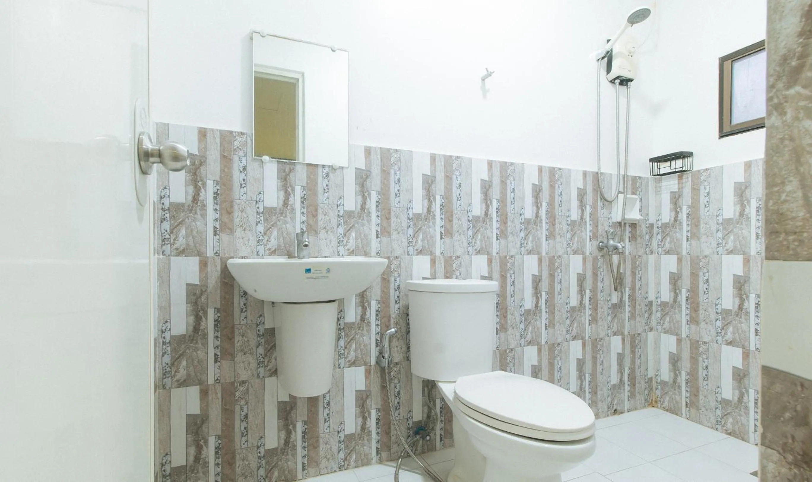 Bathroom in RedDoorz @ Camaman-An Cagayan De Oro City