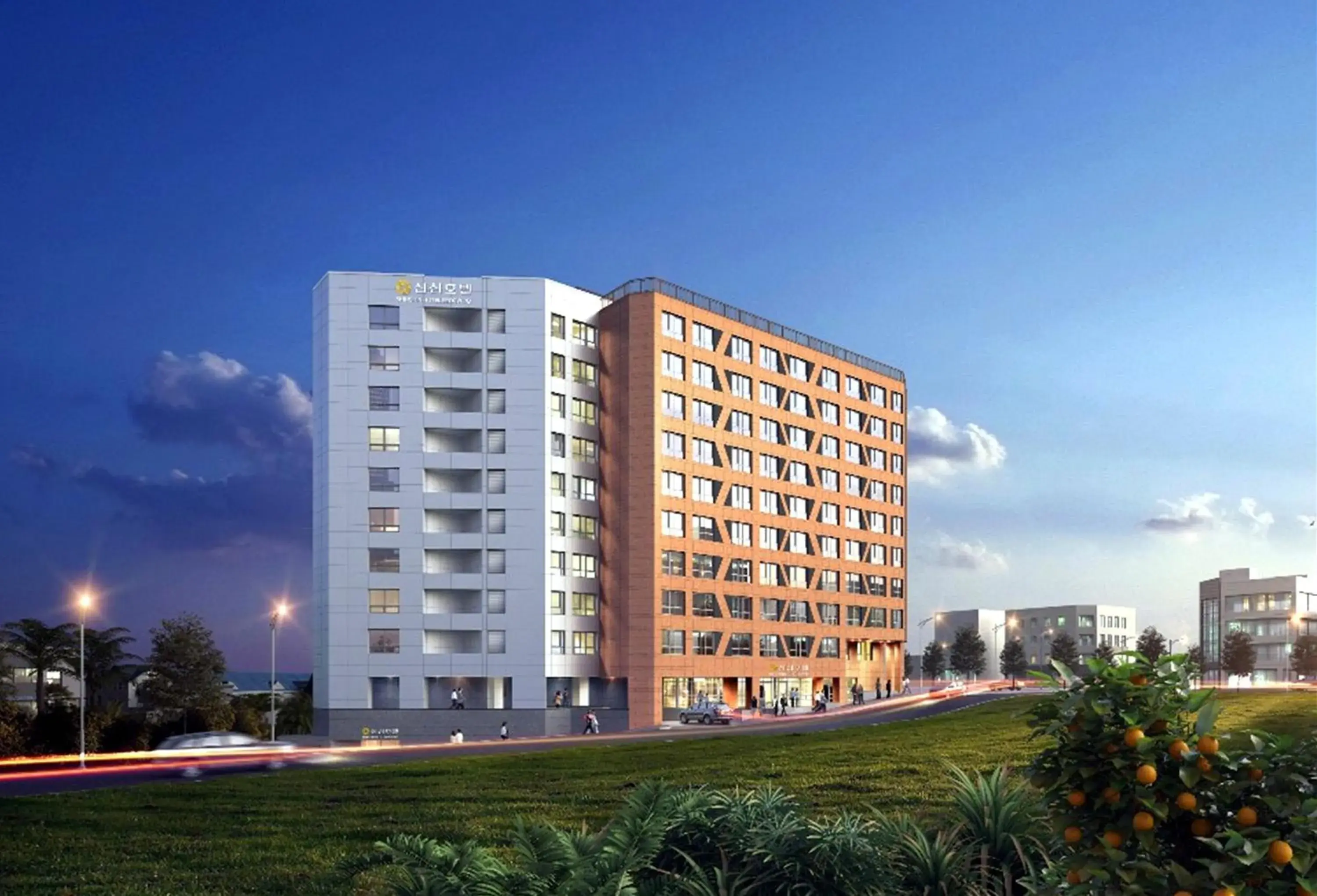 Property building in Shin Shin Hotel Seogwipo Property building in Shin Shin Hotel Seogwipo