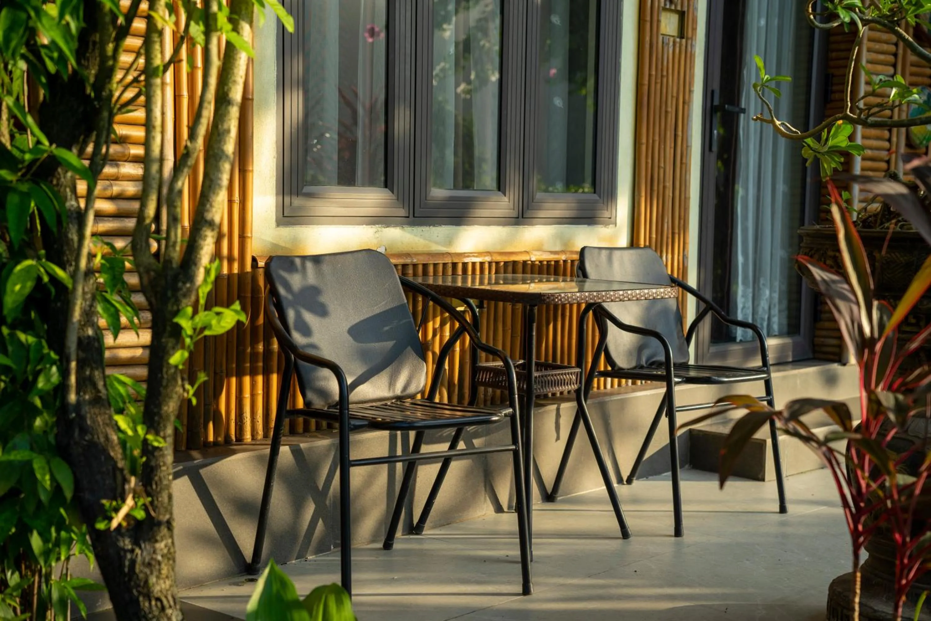 Patio in Tam Coc Minh Hung Homestay