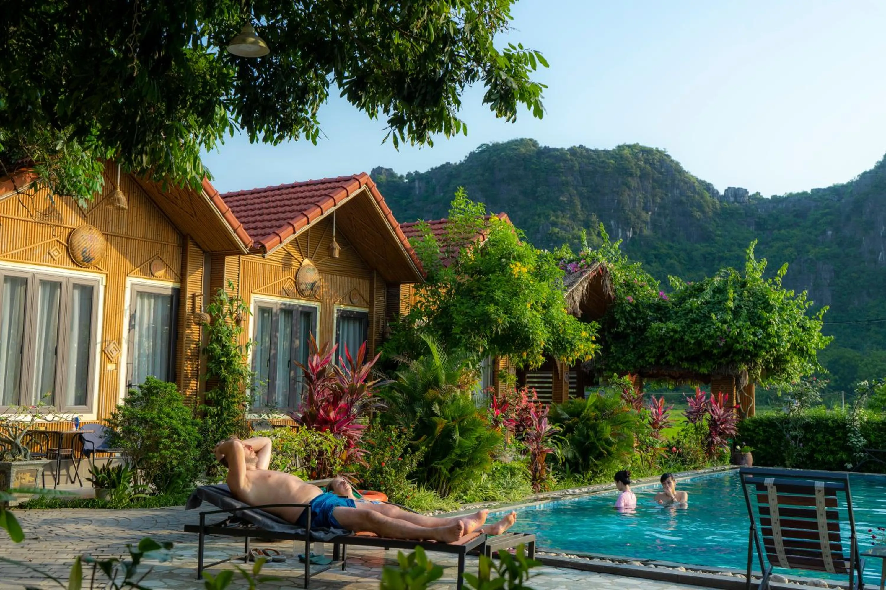 Property building in Tam Coc Minh Hung Homestay