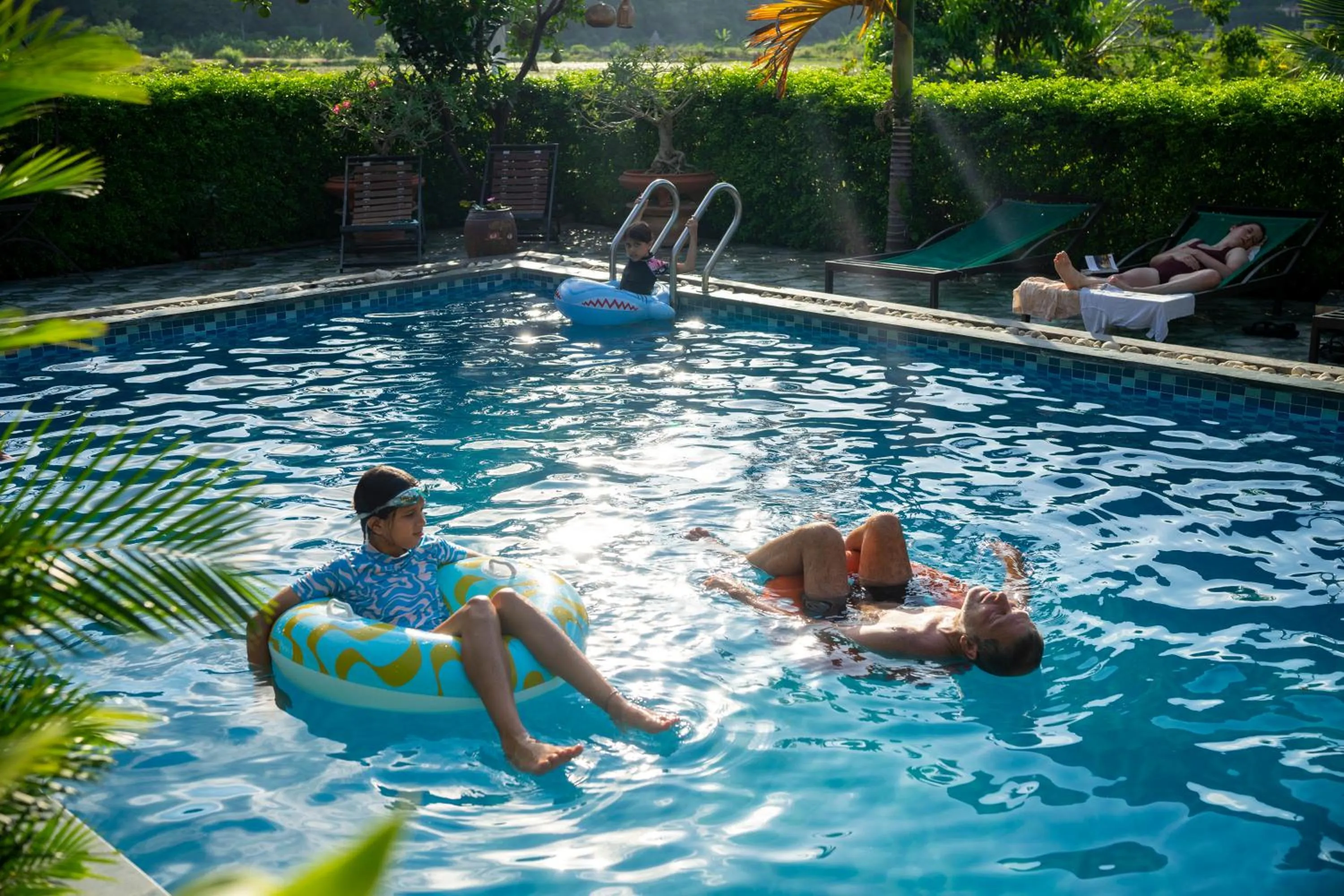 People in Tam Coc Minh Hung Homestay