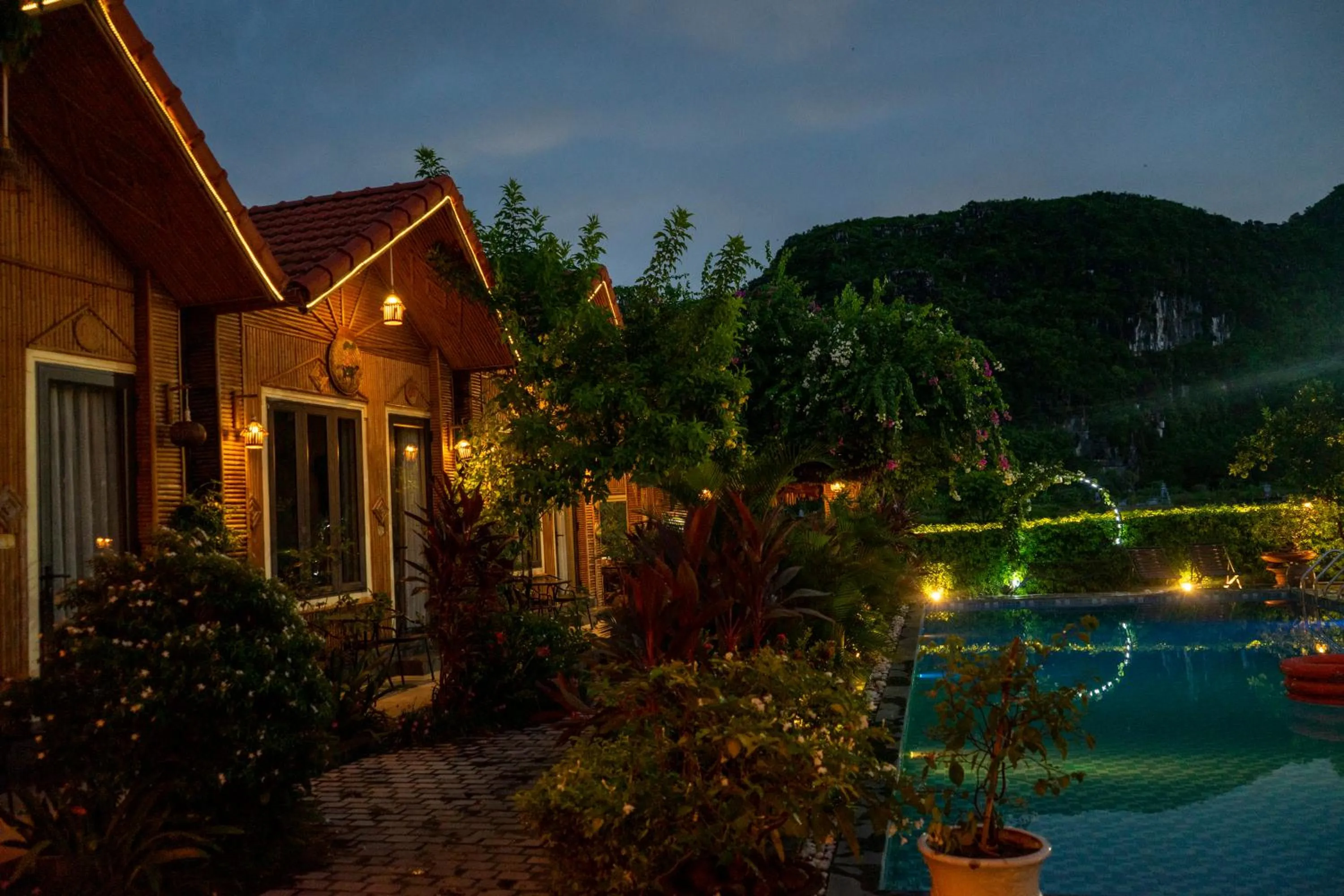 Property building in Tam Coc Minh Hung Homestay