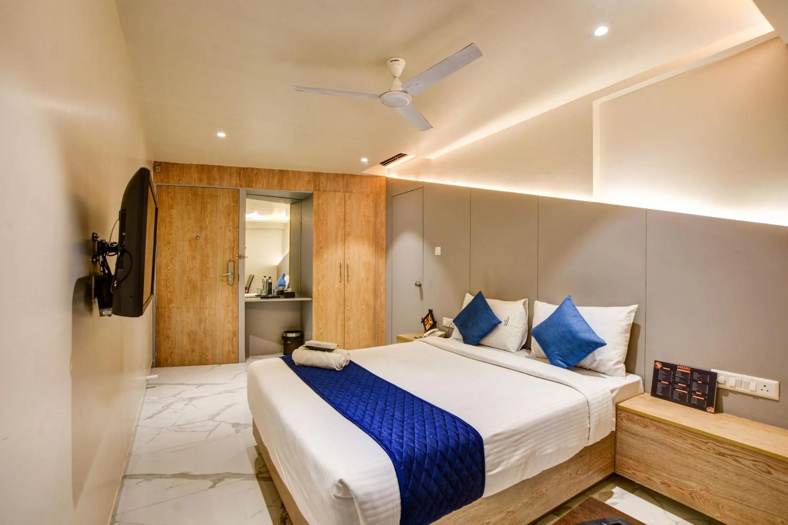 Bed in Hotel Solitaire