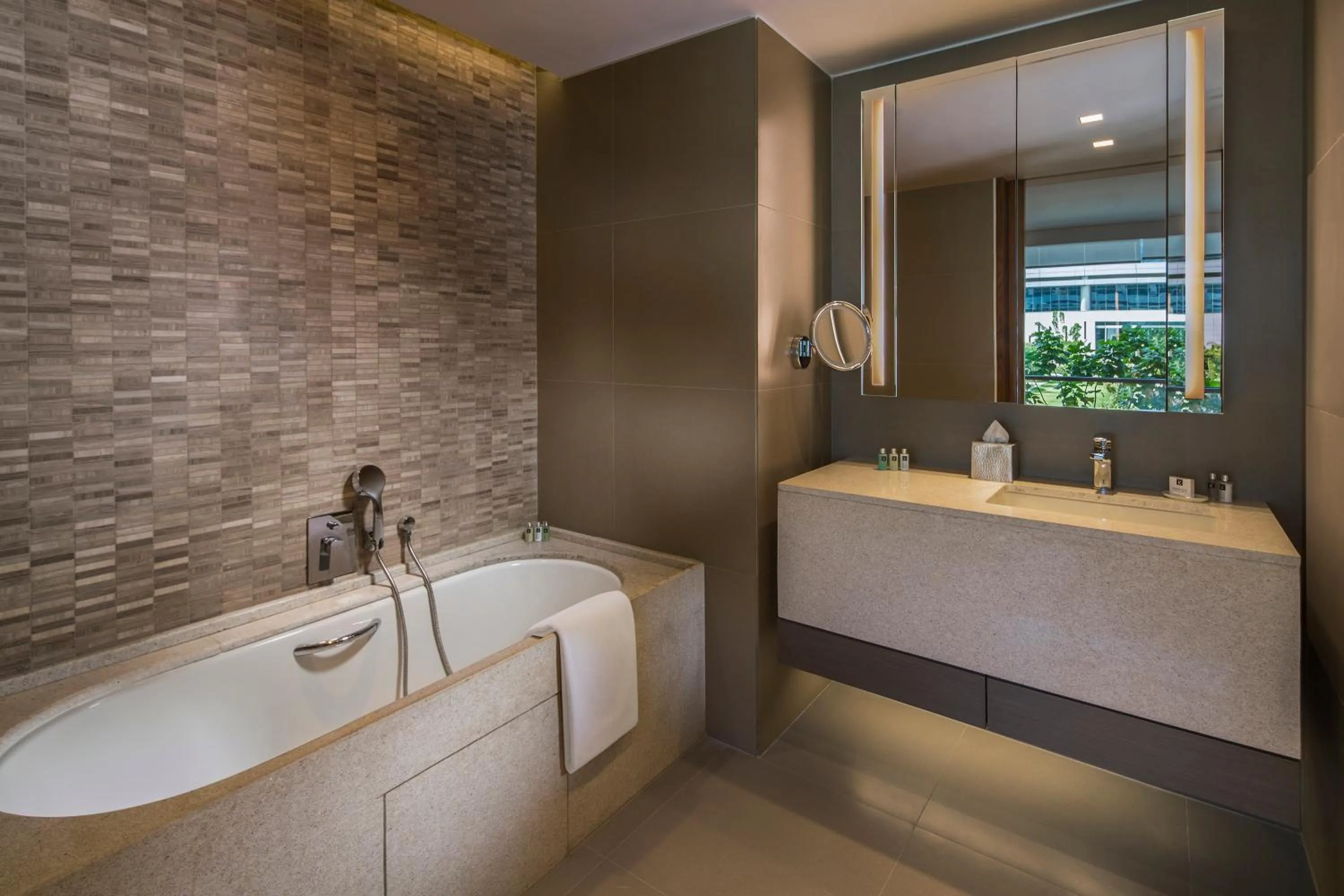 Bathroom in Hyatt Delhi Residences