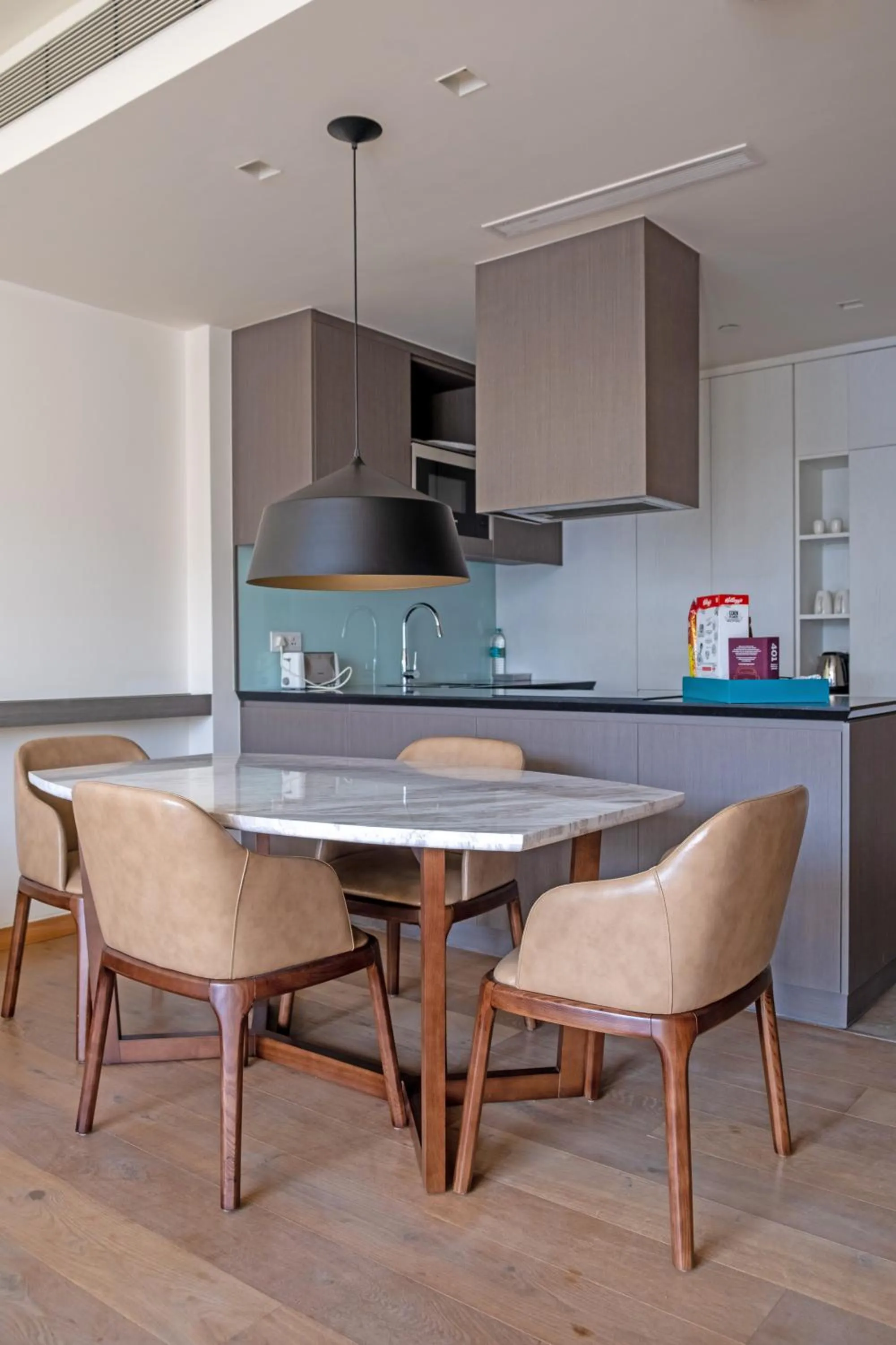 Dining area in Hyatt Delhi Residences