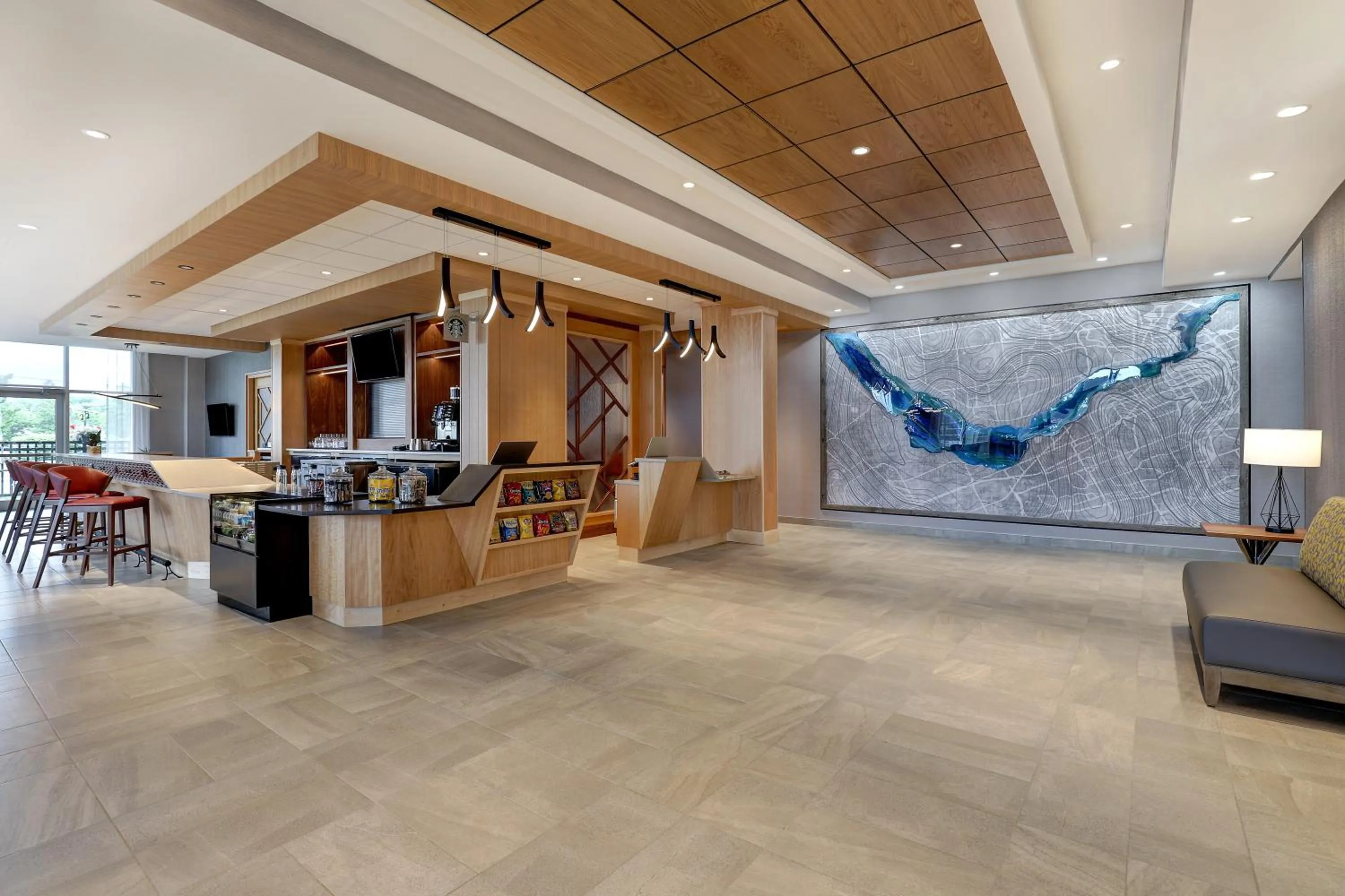 Lobby or reception in Hyatt Place Ottawa West