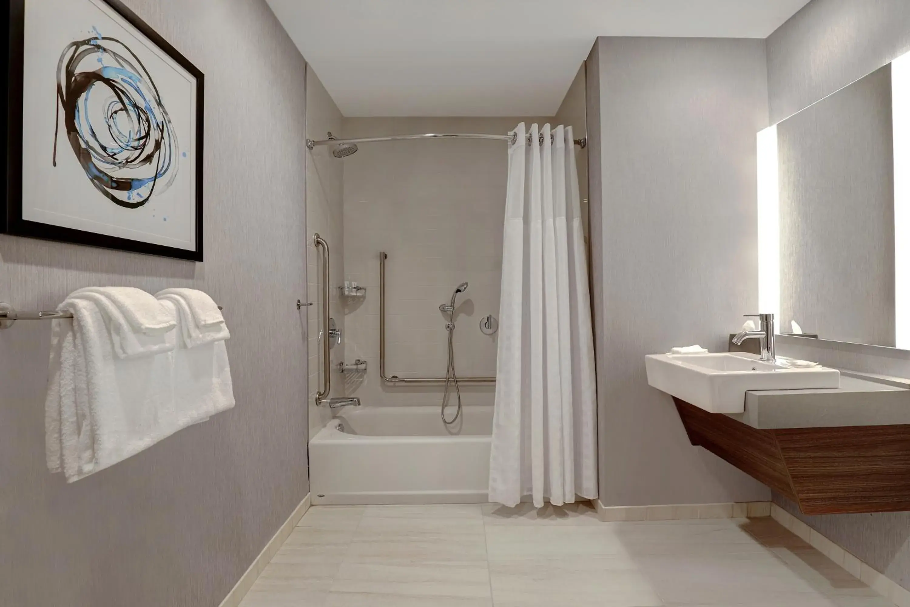 Bathroom in Hyatt Place Ottawa West Bathroom in Hyatt Place Ottawa West