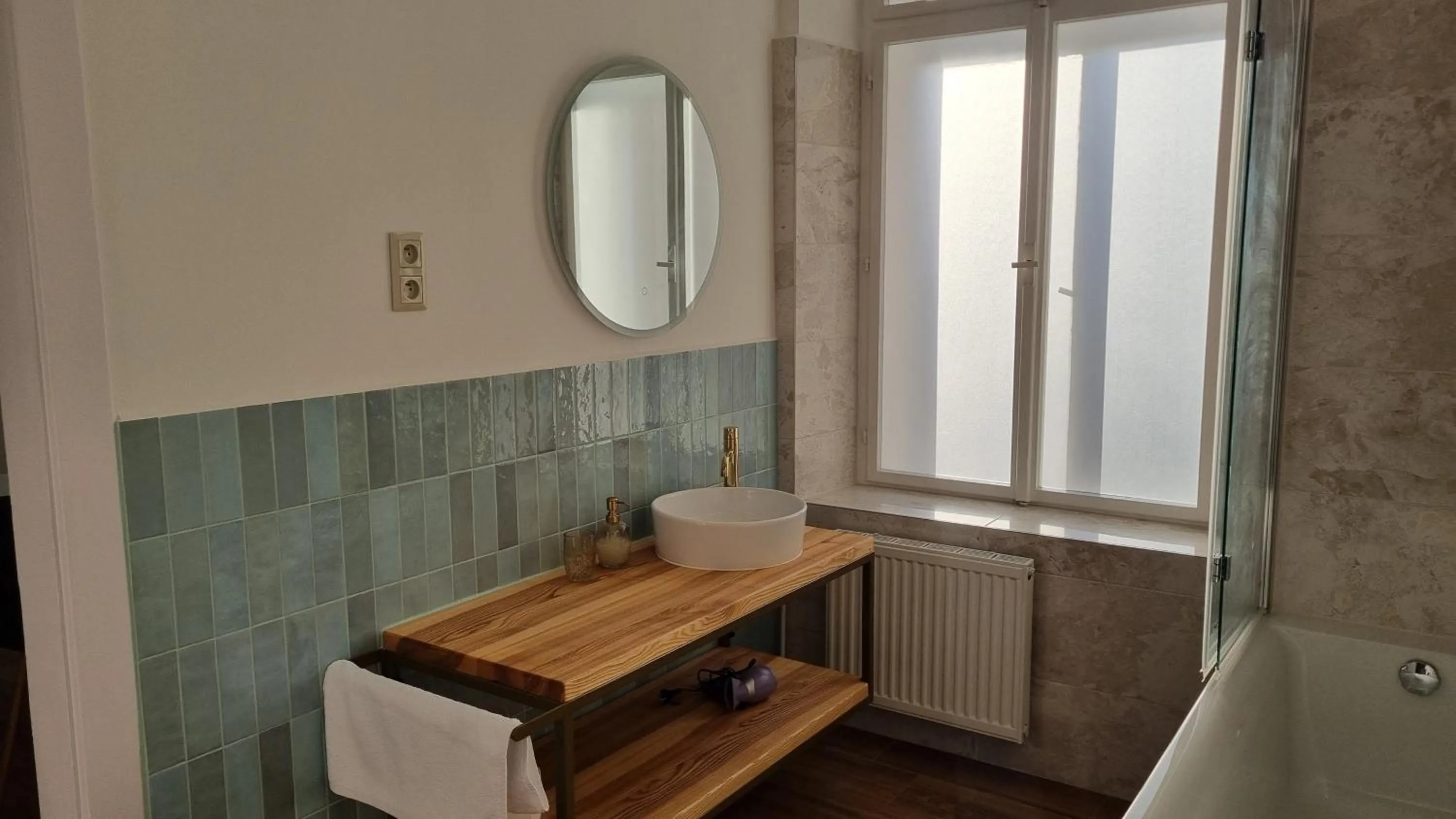 Bathroom in Pension Zámek Rudník