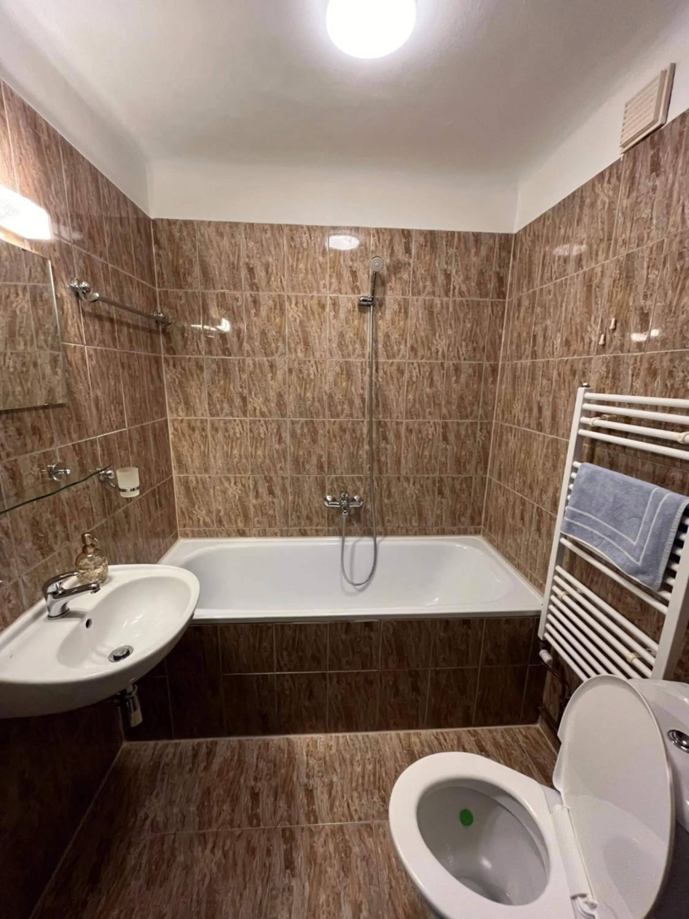 Shower in Pension Zámek Rudník