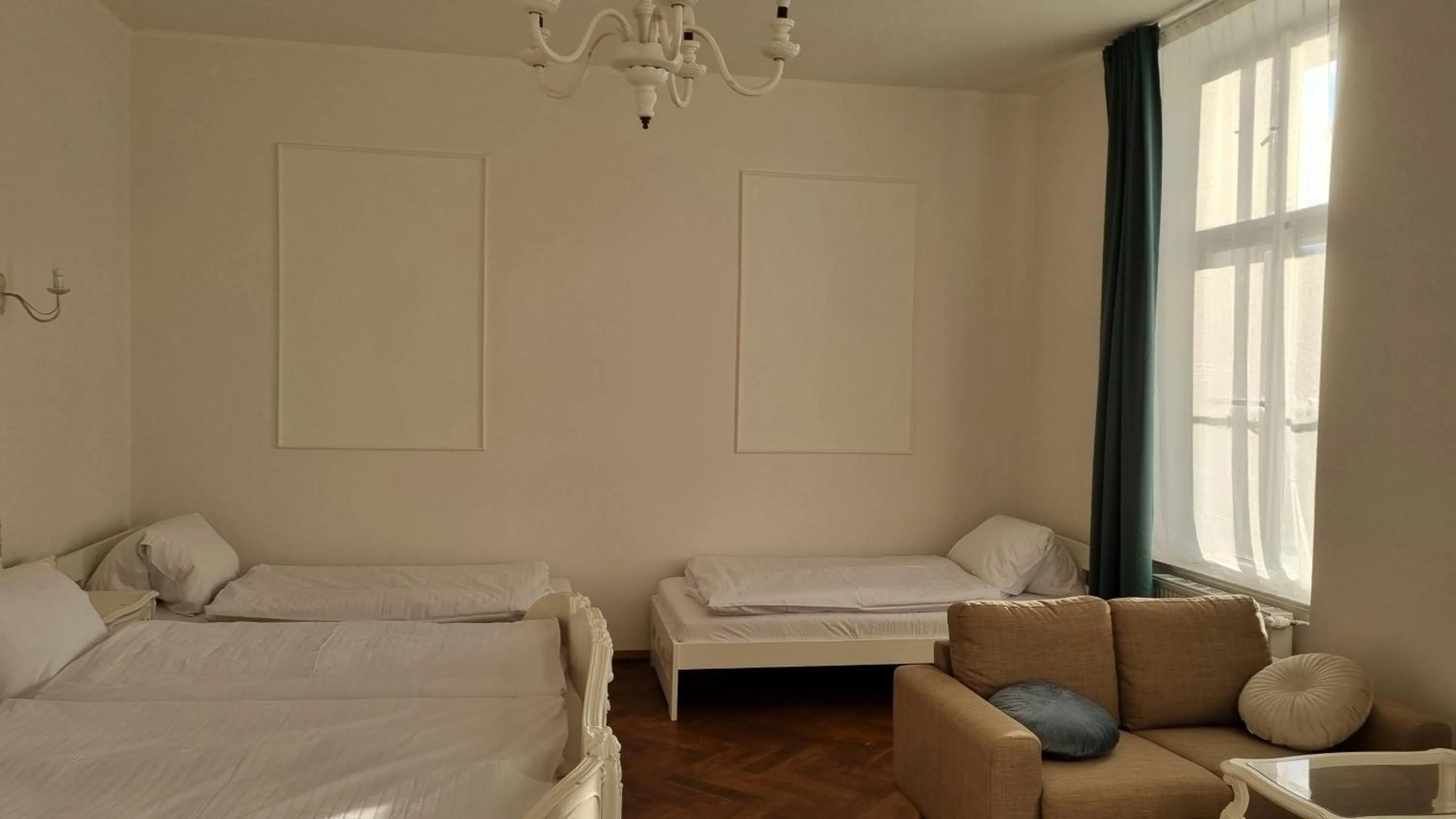 Bed in Pension Zámek Rudník