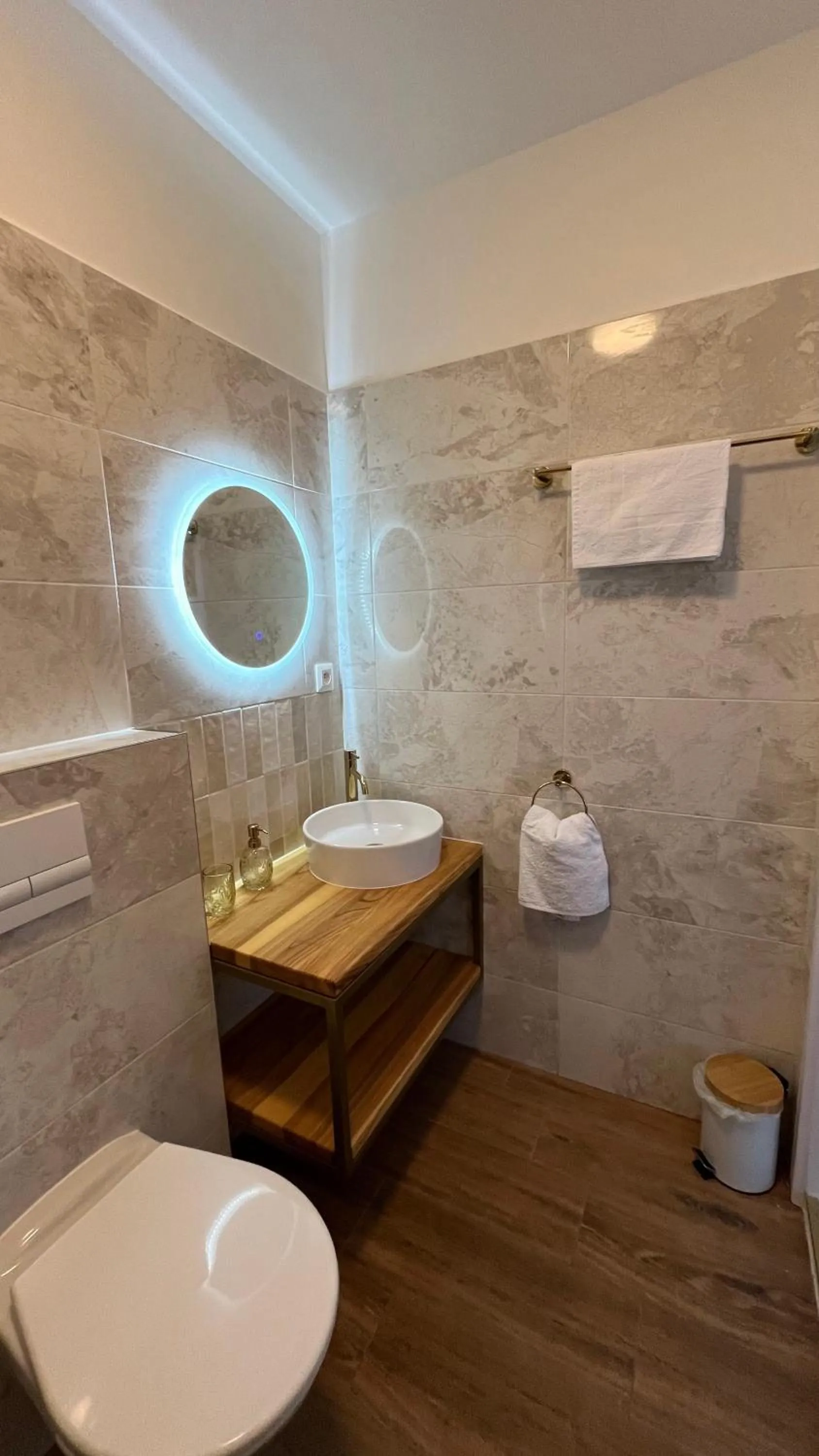 Toilet in Pension Zámek Rudník