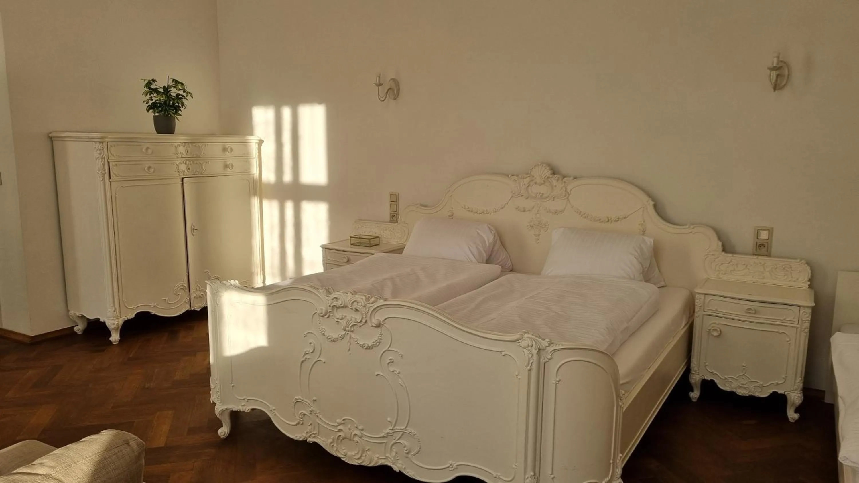 Bed in Pension Zámek Rudník