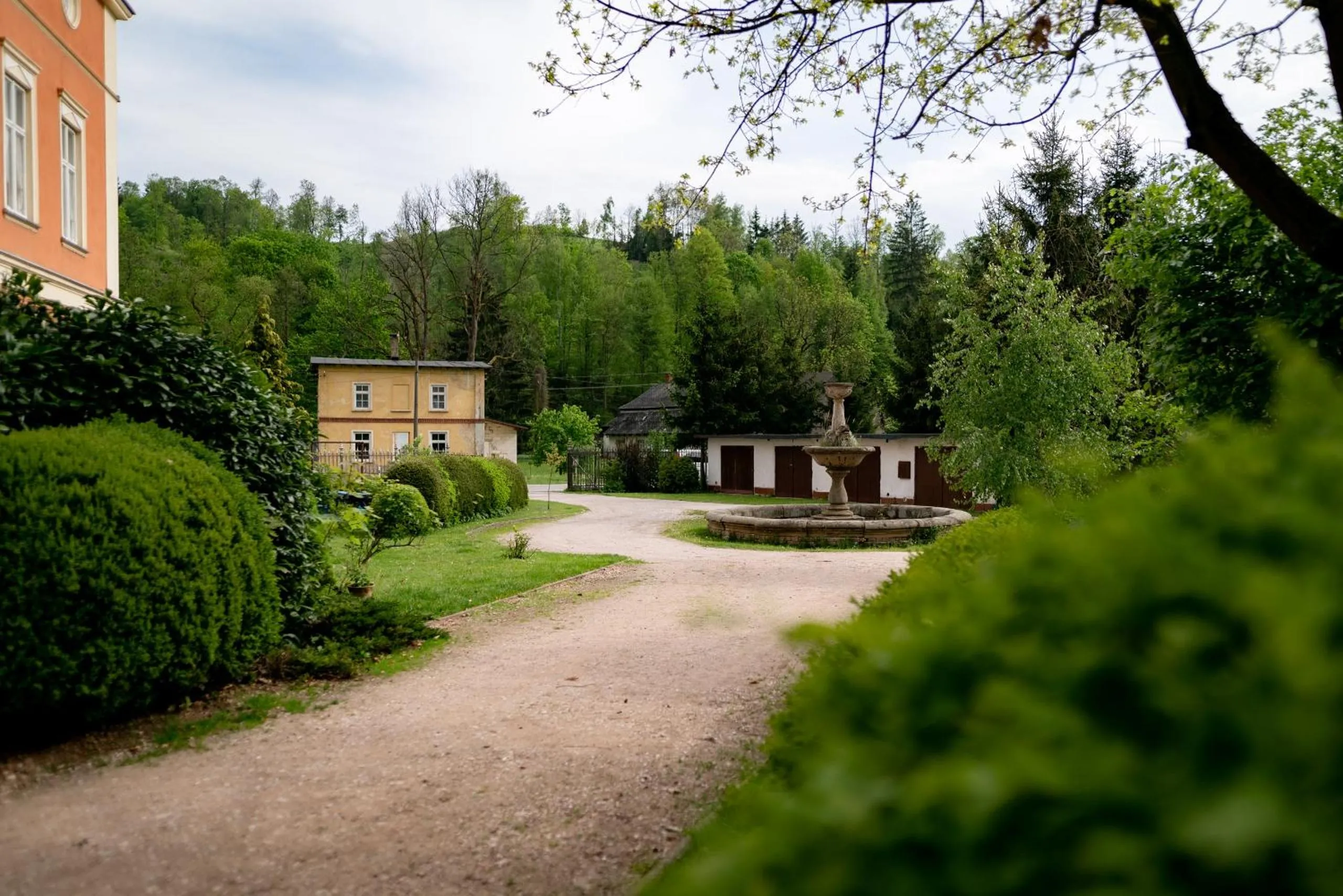 Property building in Pension Zámek Rudník