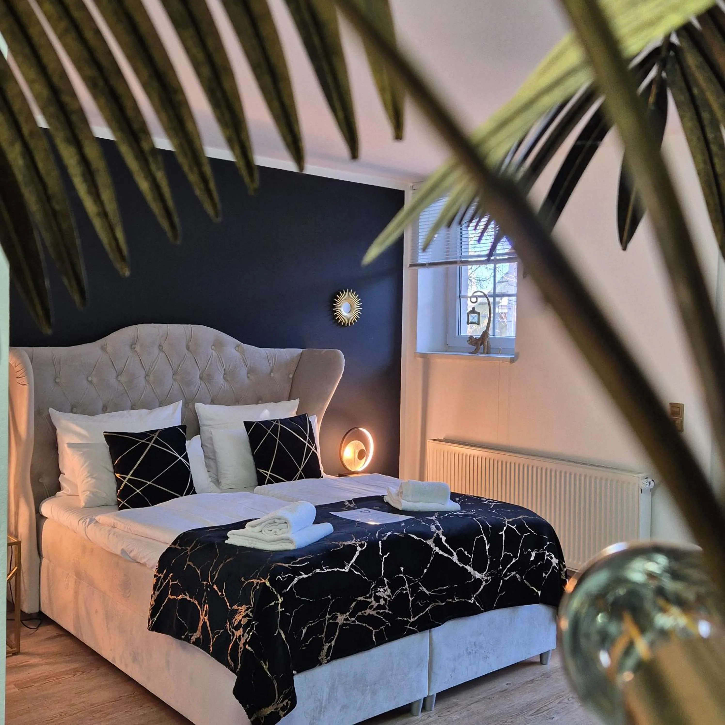 Bedroom, Bed in Landhaus Kyritz