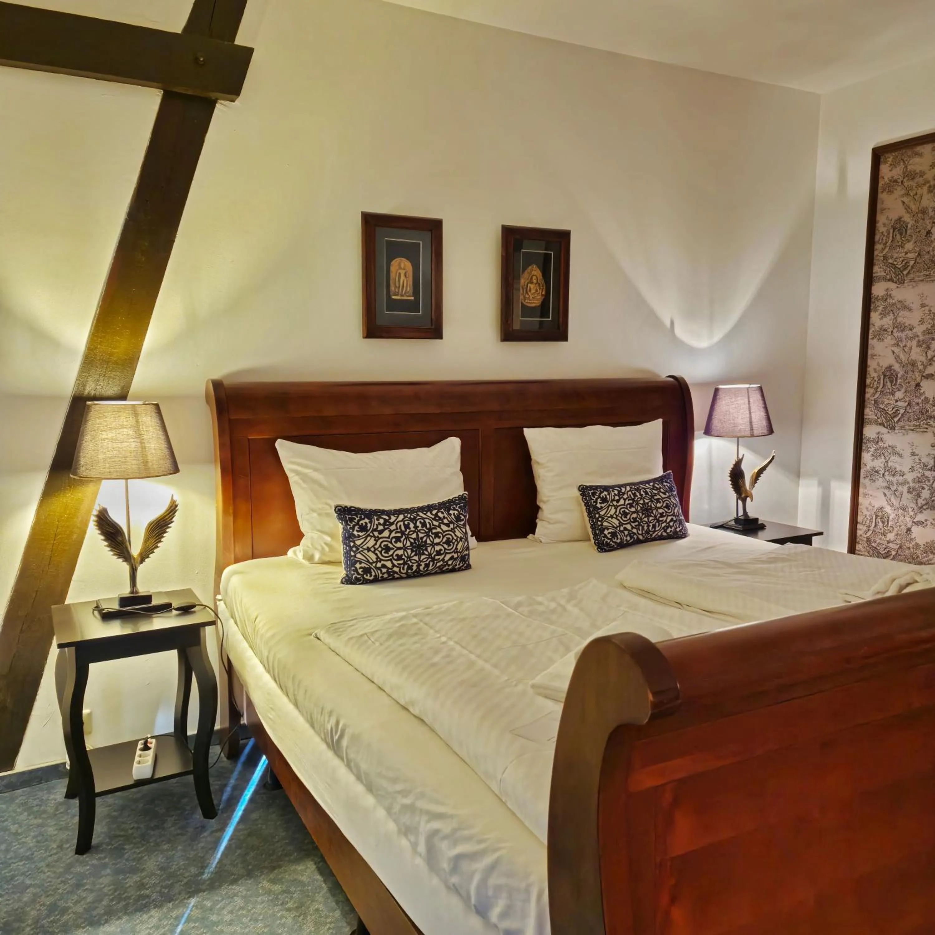 Bed in Landhaus Kyritz