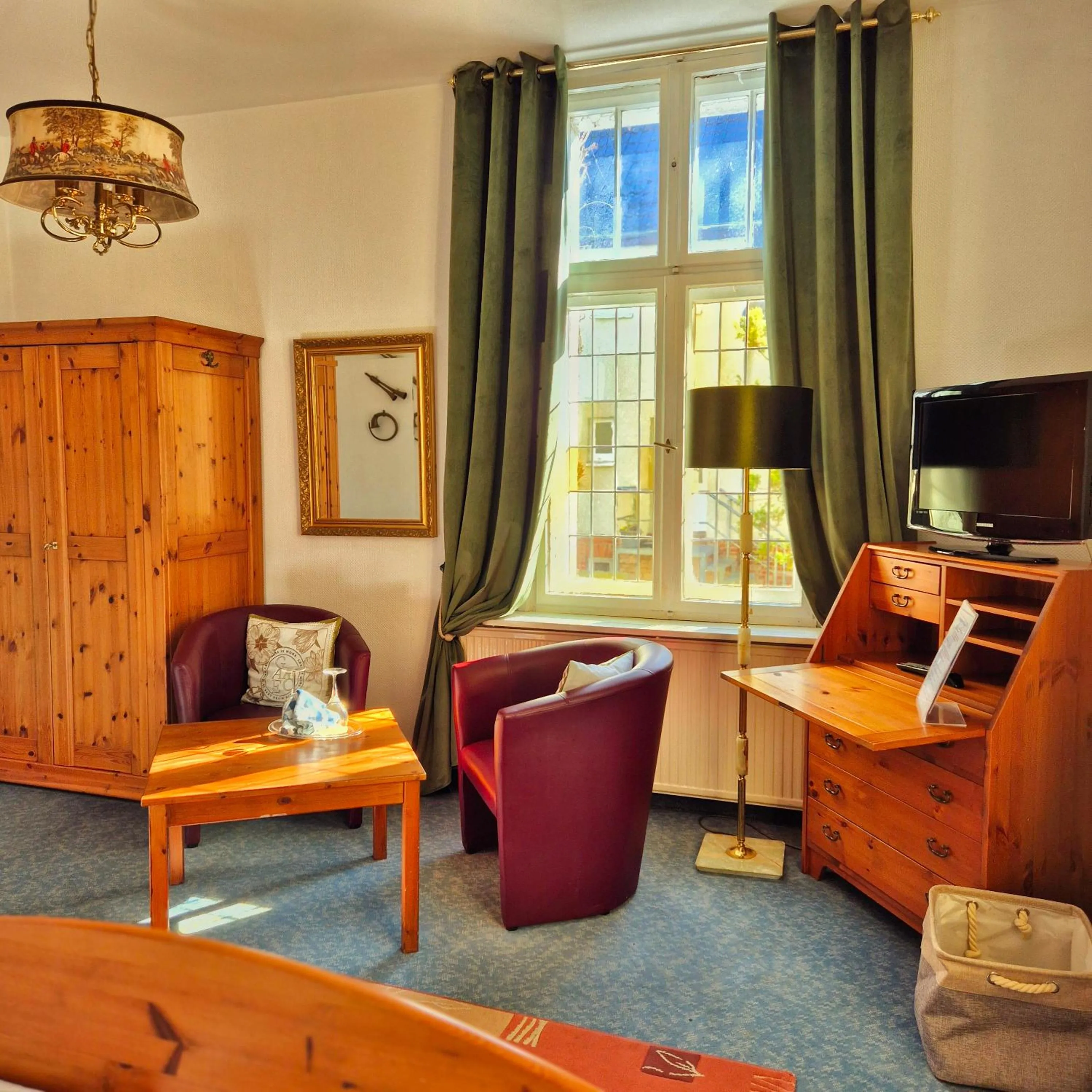 Living room in Landhaus Kyritz