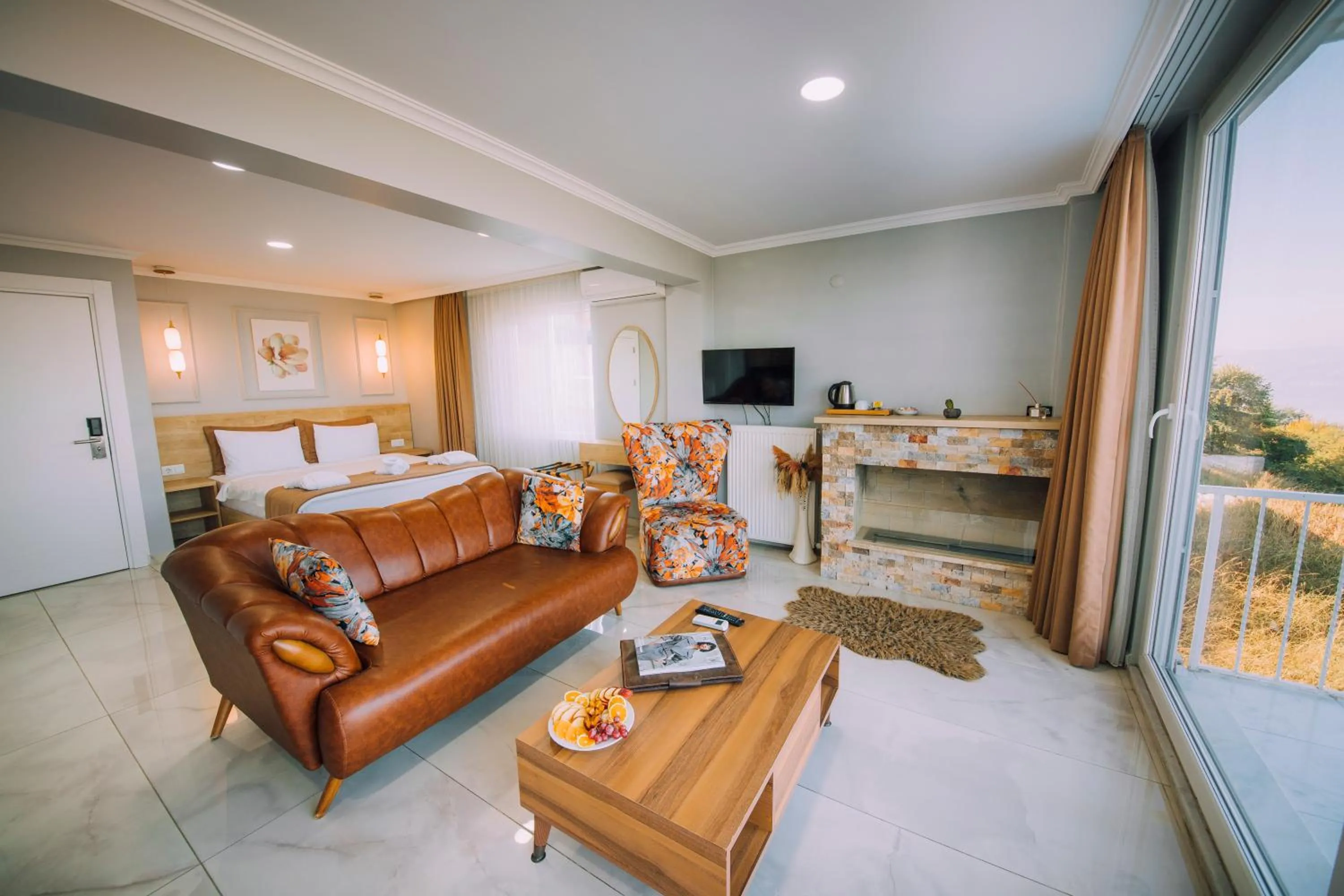 Lake view, Bed in Sapanca View Hotel