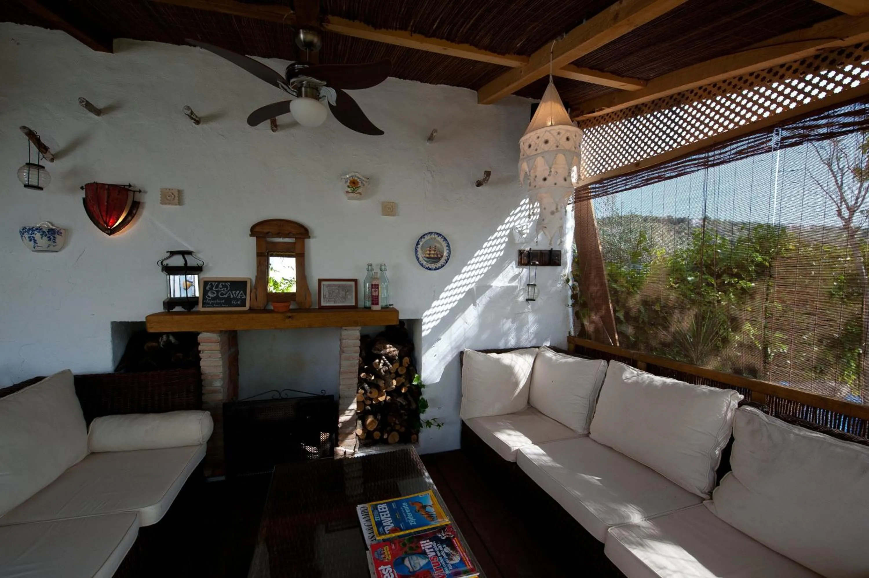 Lounge or bar in Cortijo La Haza