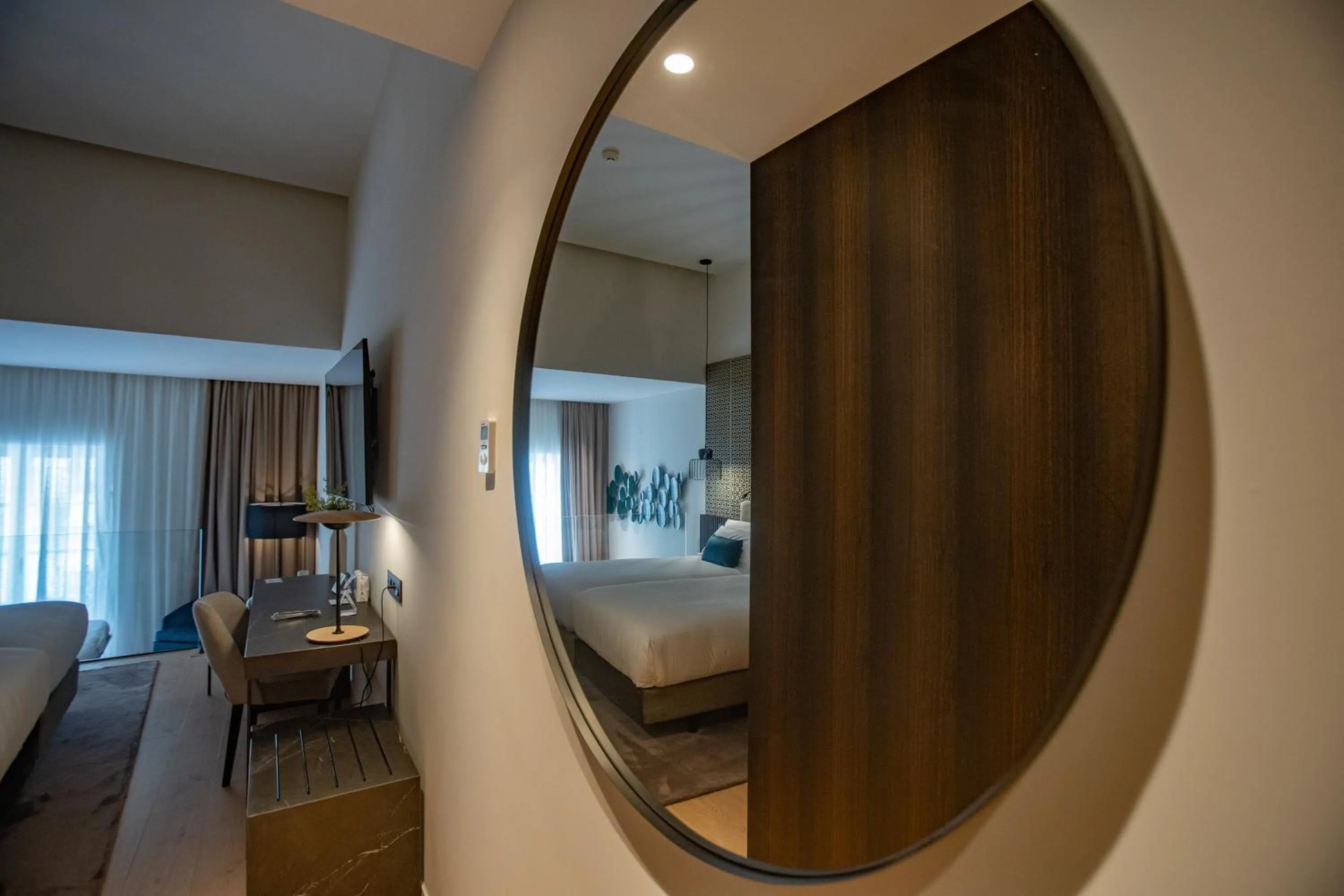 View (from property/room), Bed in Soho Boutique Catedral