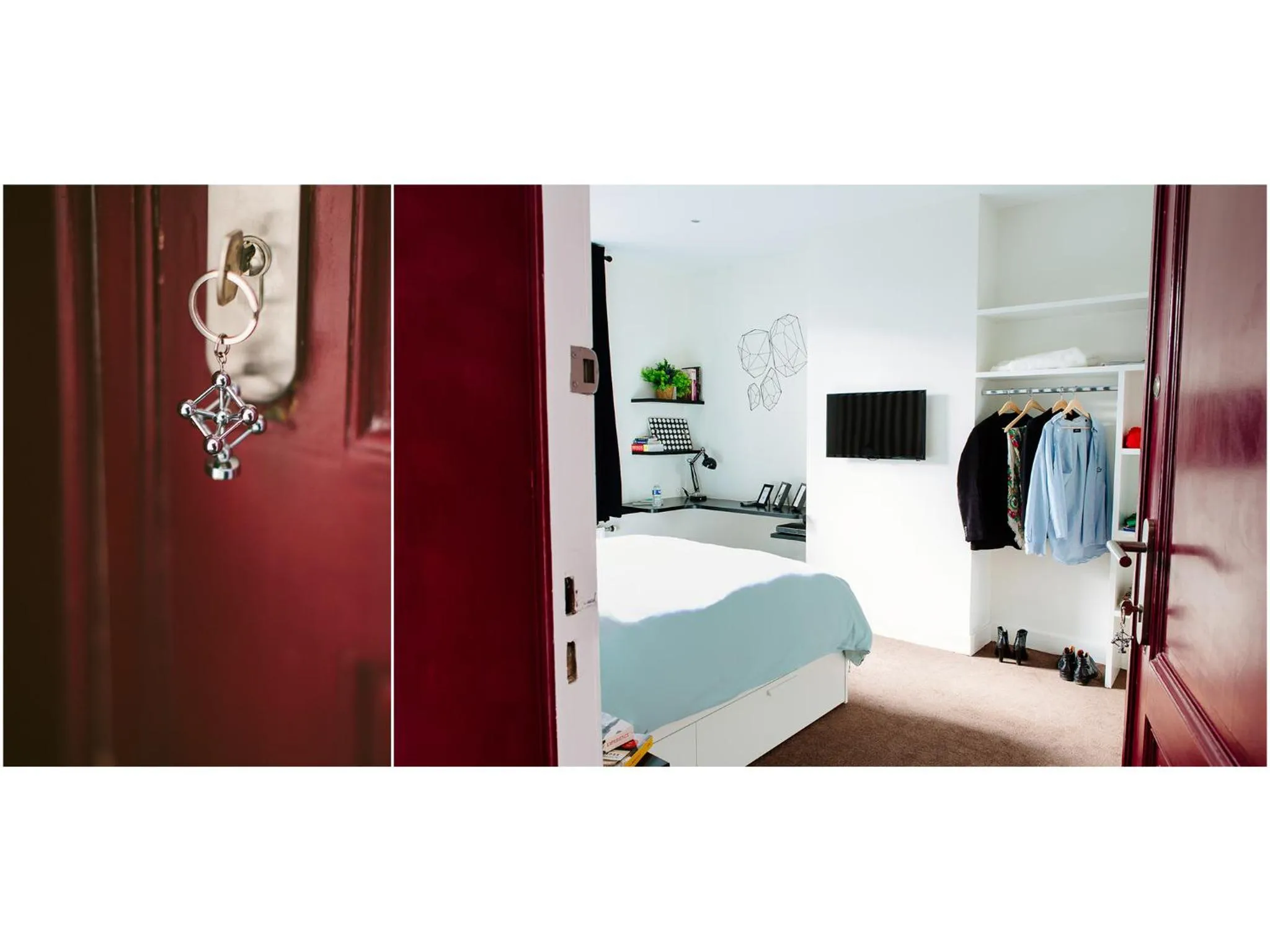 Bedroom, Bed in B&B Place Jourdan