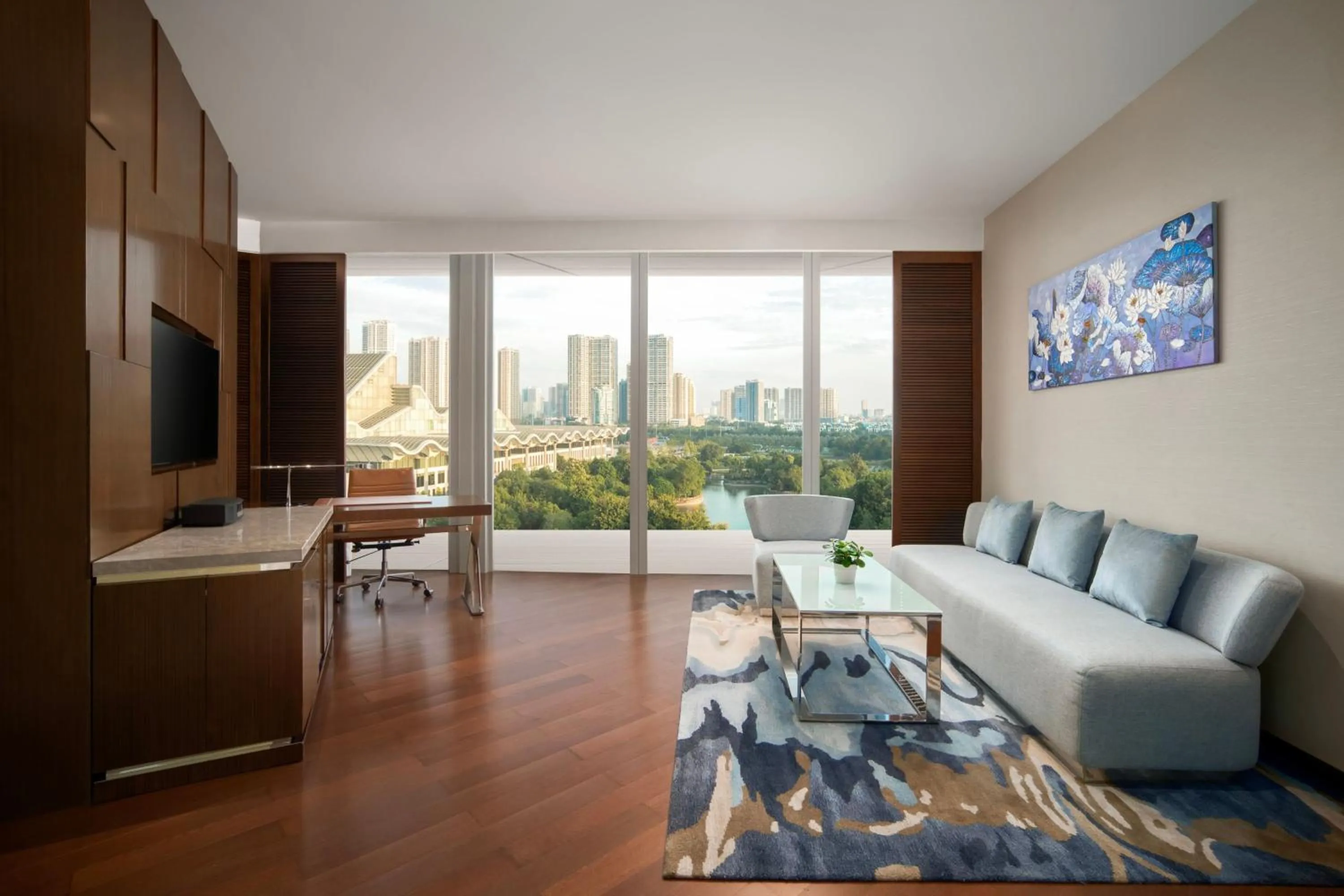 Living room in JW Marriott Hotel Hanoi