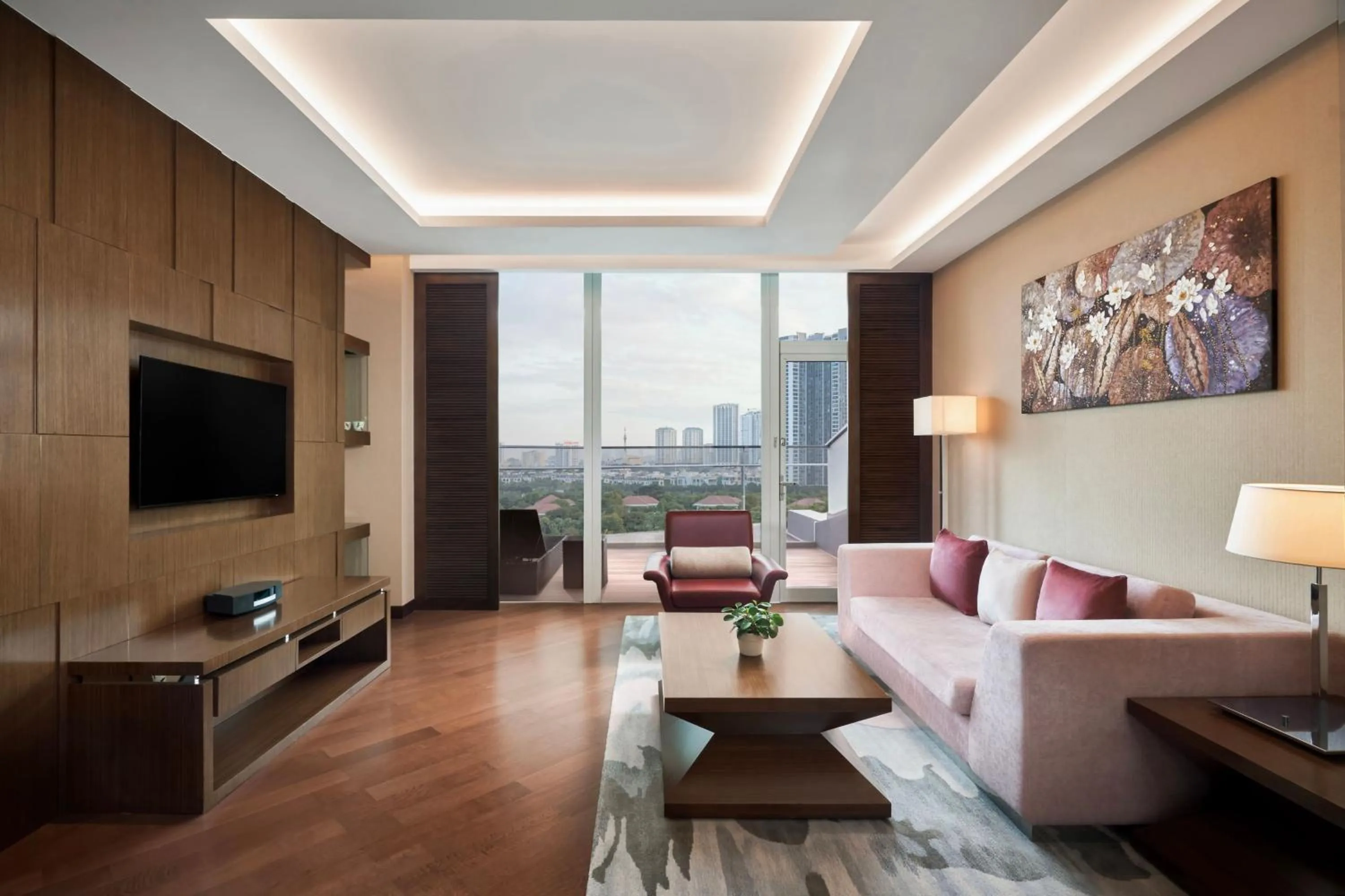 Living room in JW Marriott Hotel Hanoi