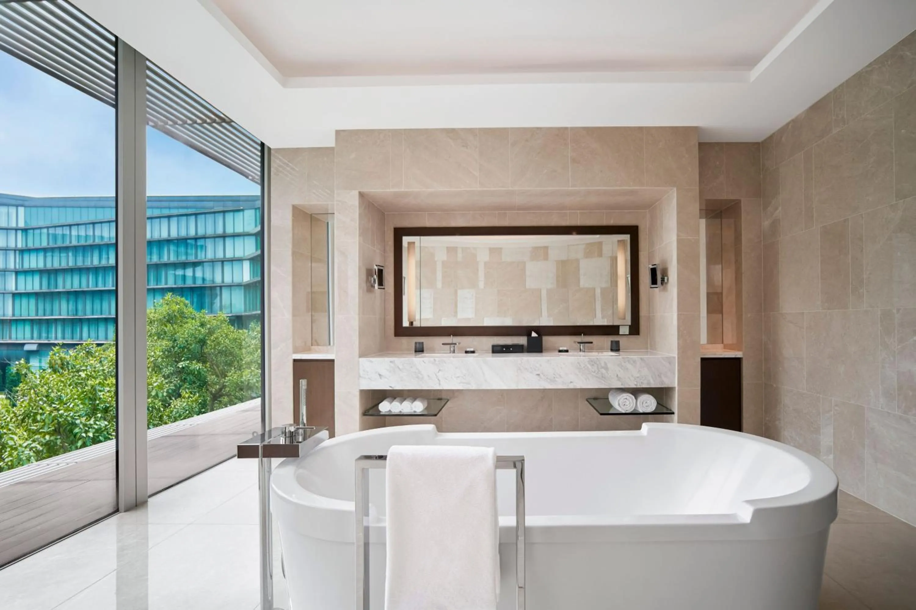 Bathroom in JW Marriott Hotel Hanoi