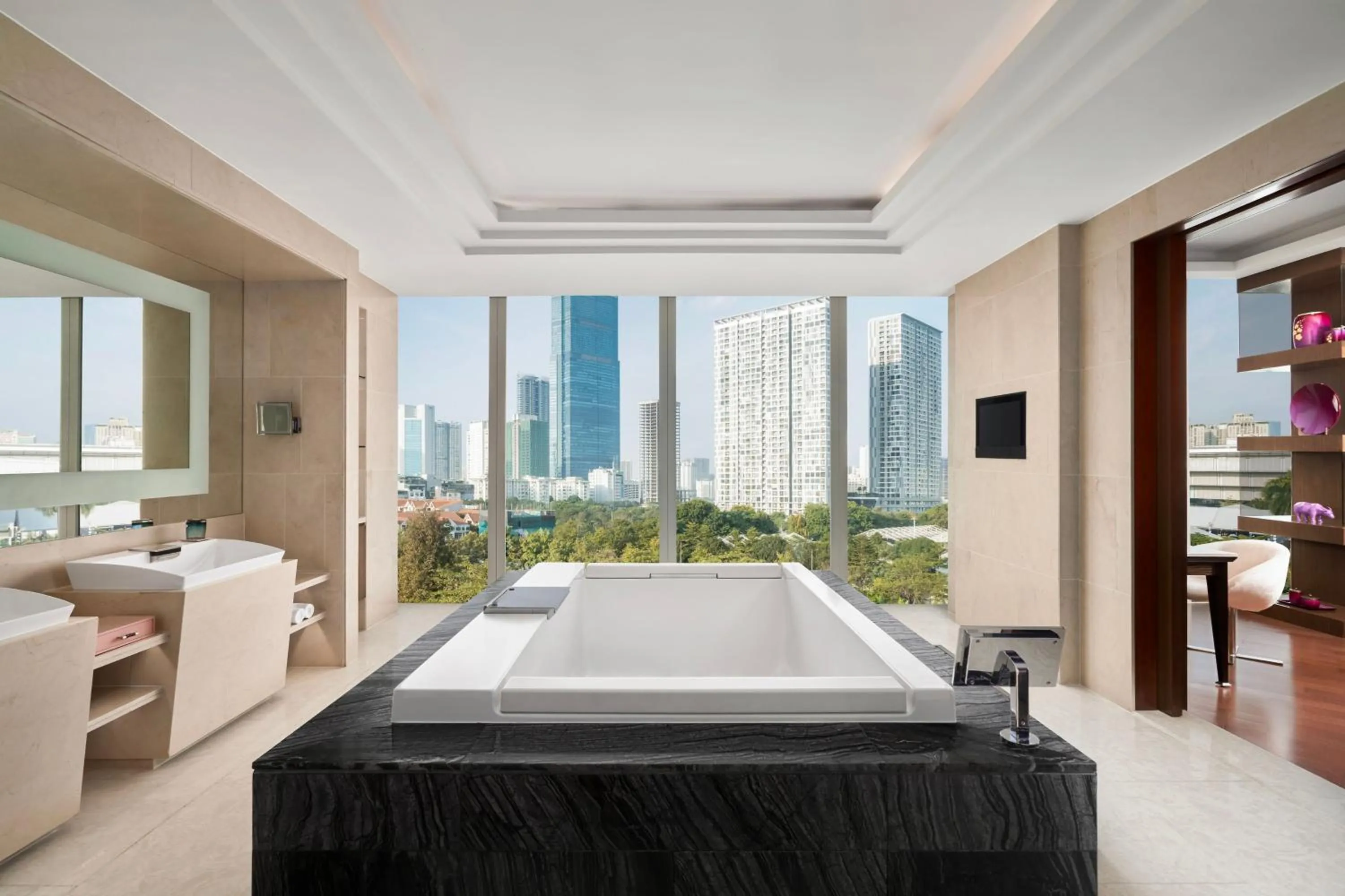 Bathroom in JW Marriott Hotel Hanoi