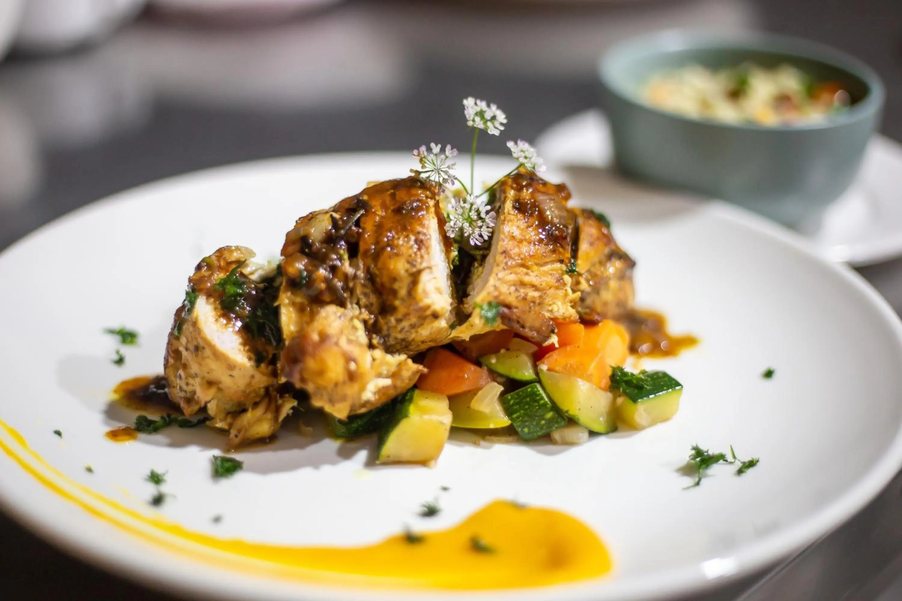 Food in Eagle View Lodge - Kigali