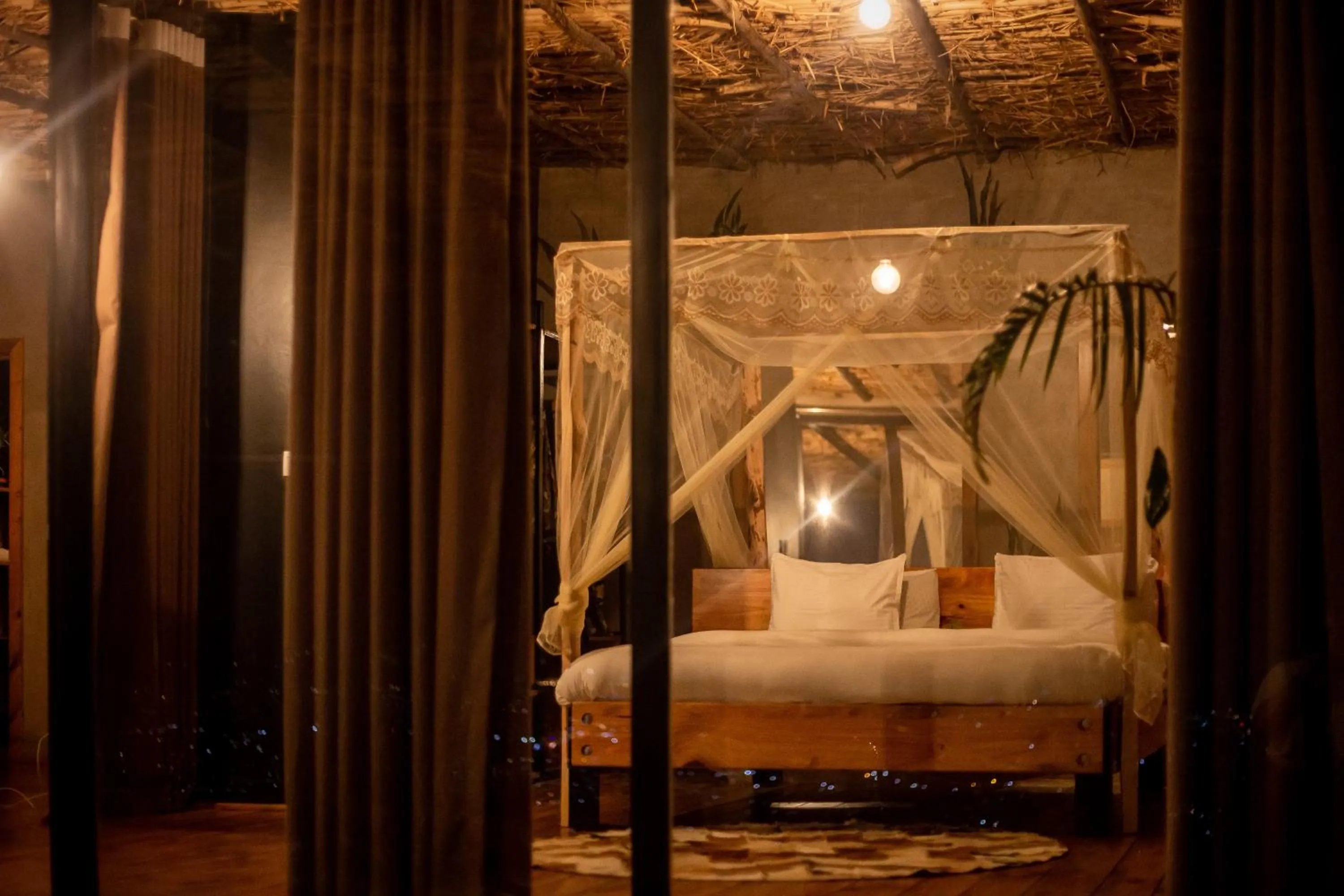 Bed in Eagle View Lodge - Kigali