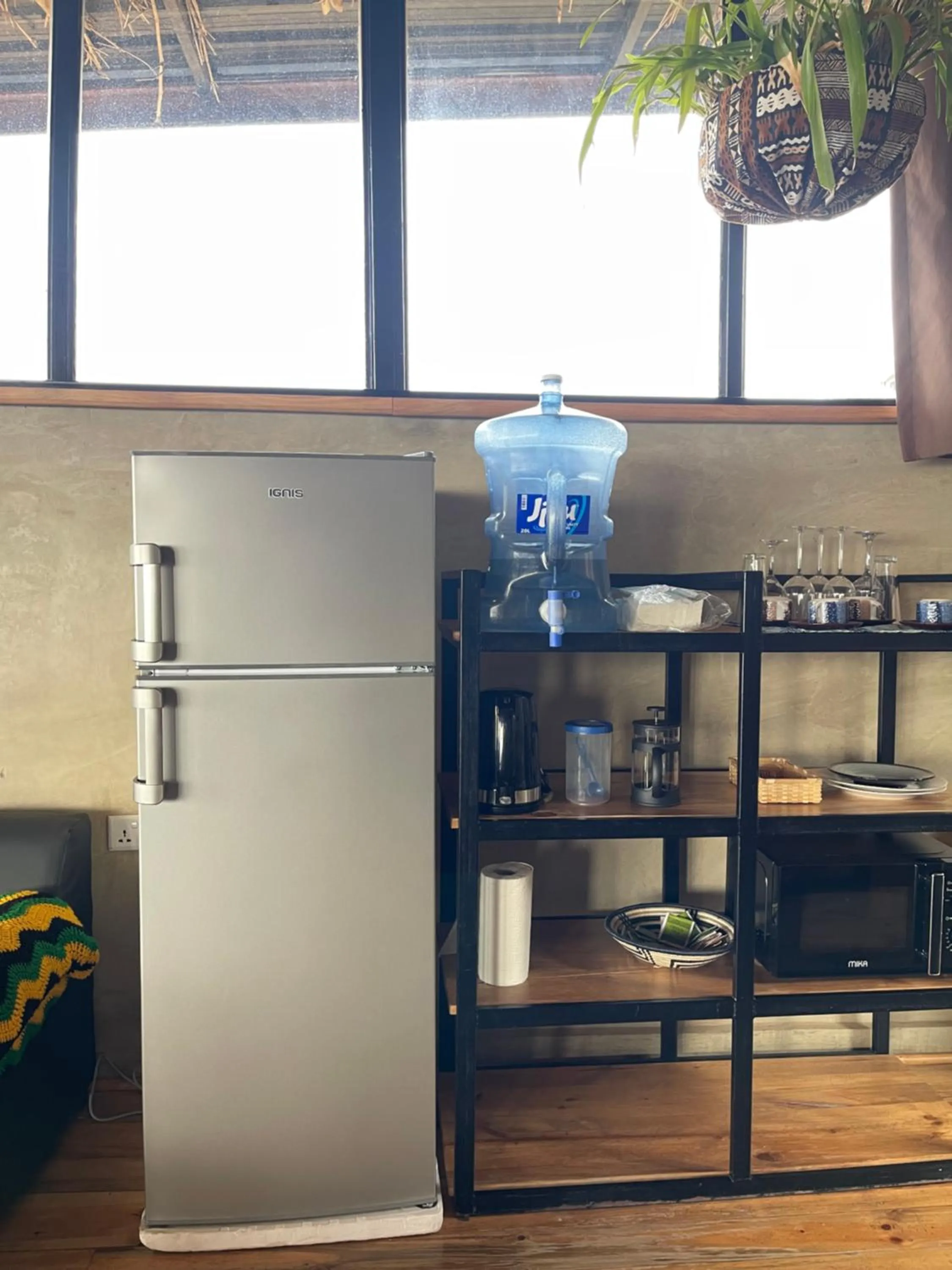 Living room in Eagle View Lodge - Kigali