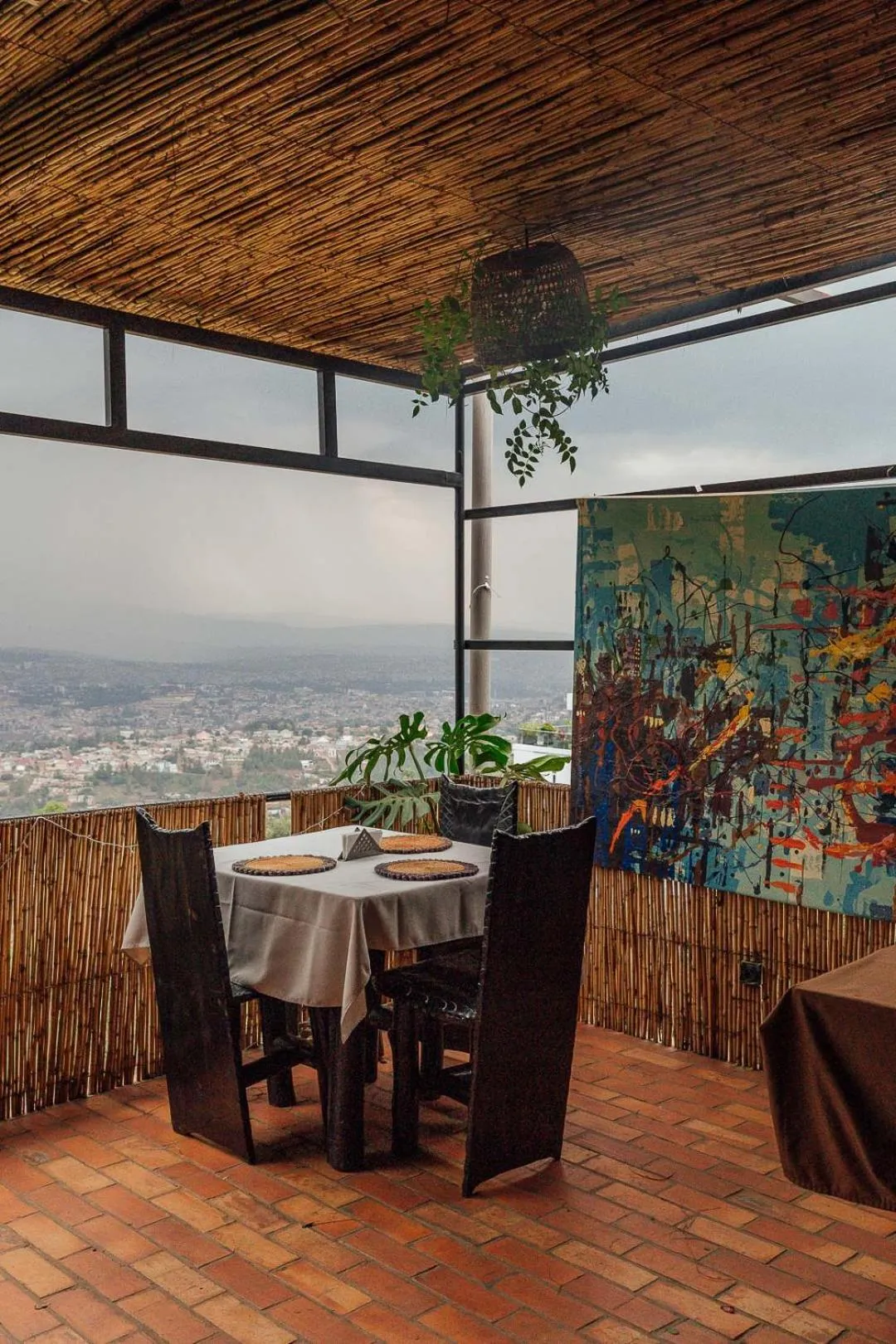 Natural landscape in Eagle View Lodge - Kigali