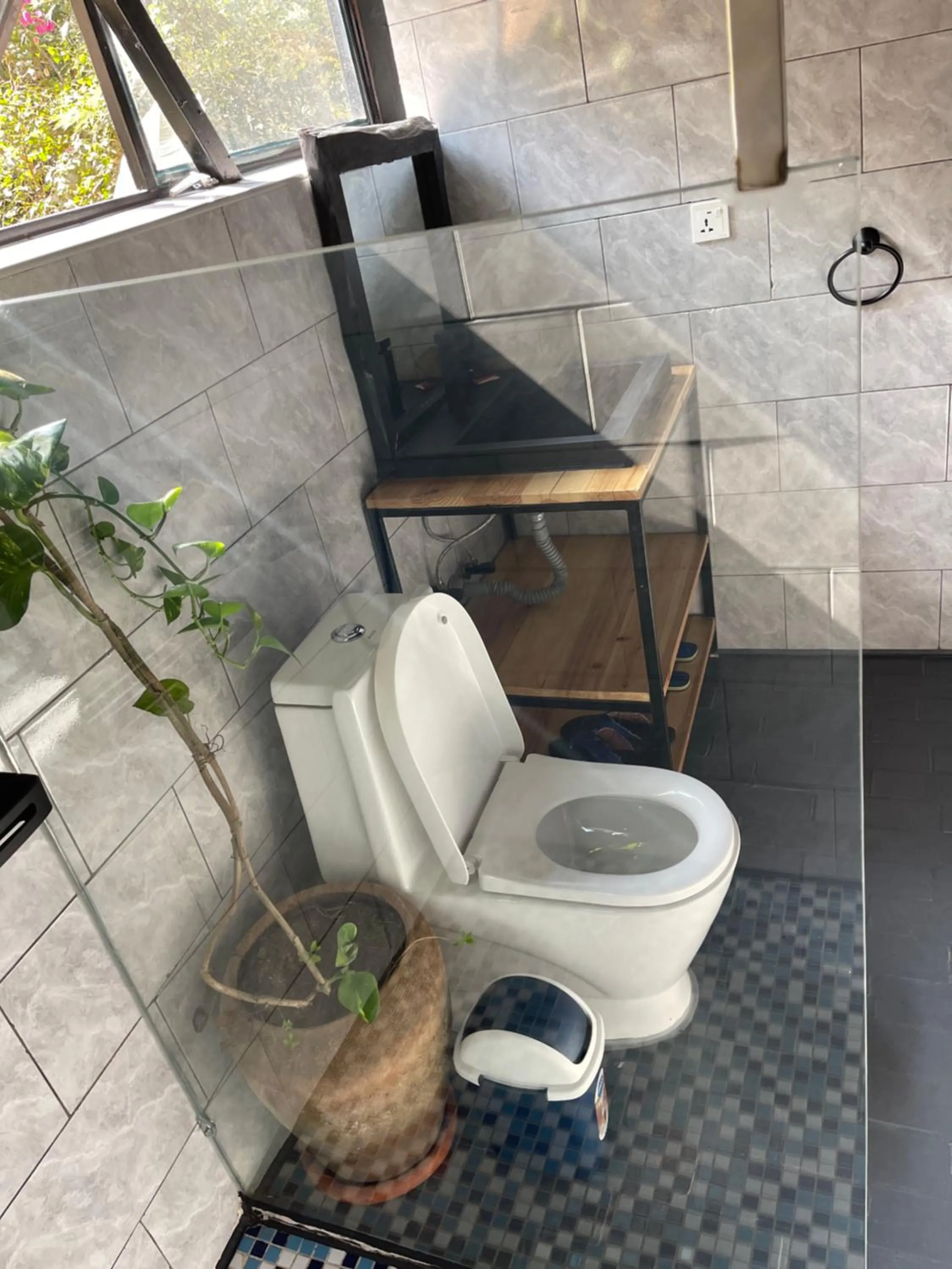 Toilet in Eagle View Lodge - Kigali