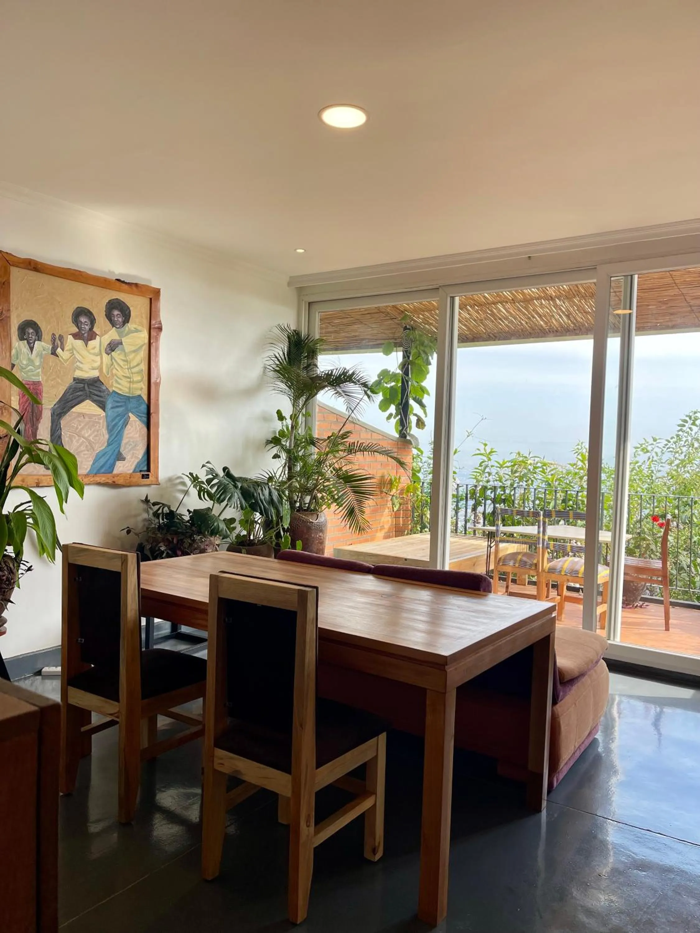 Natural landscape in Eagle View Lodge - Kigali