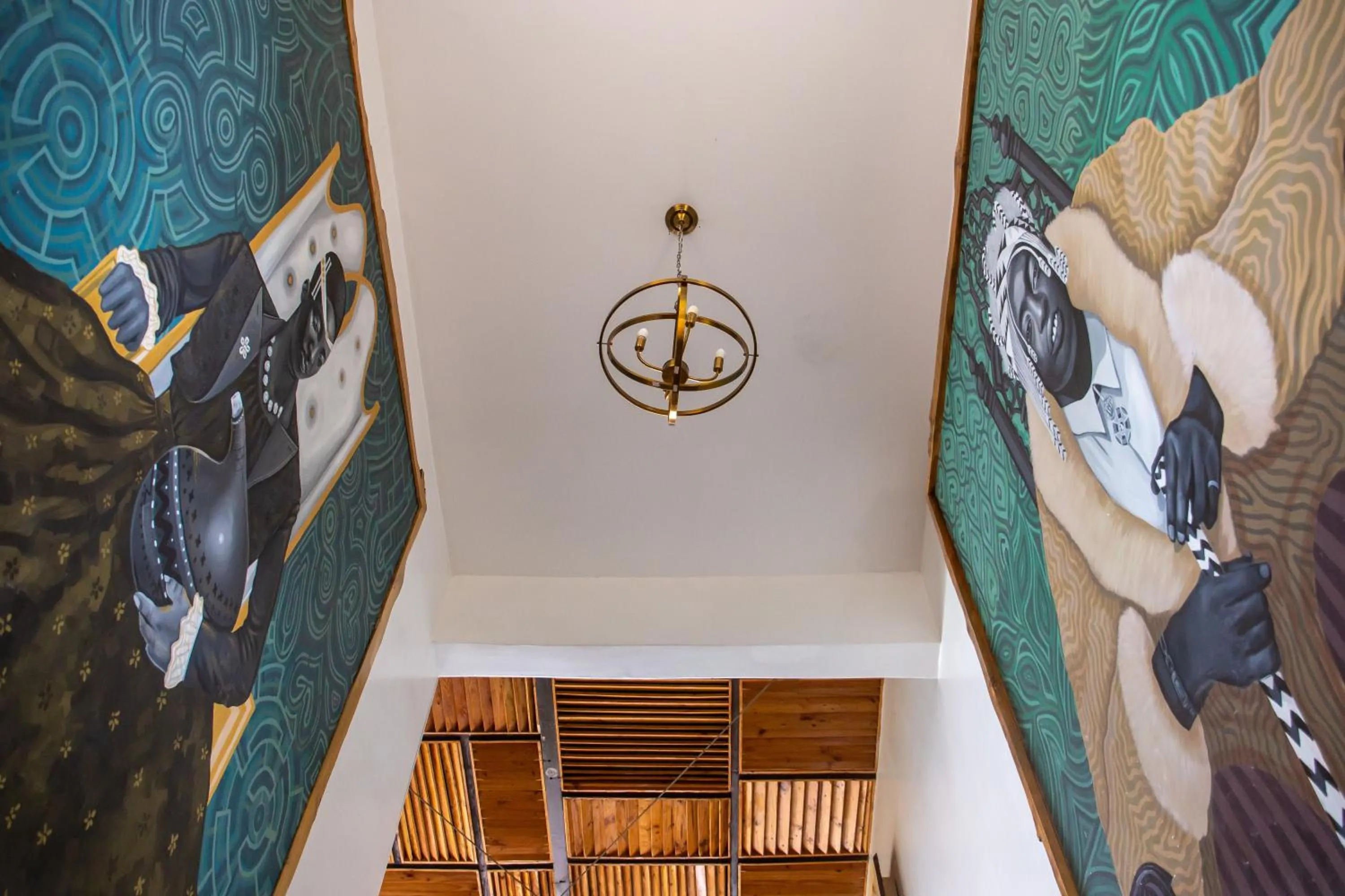 Decorative detail in Eagle View Lodge - Kigali