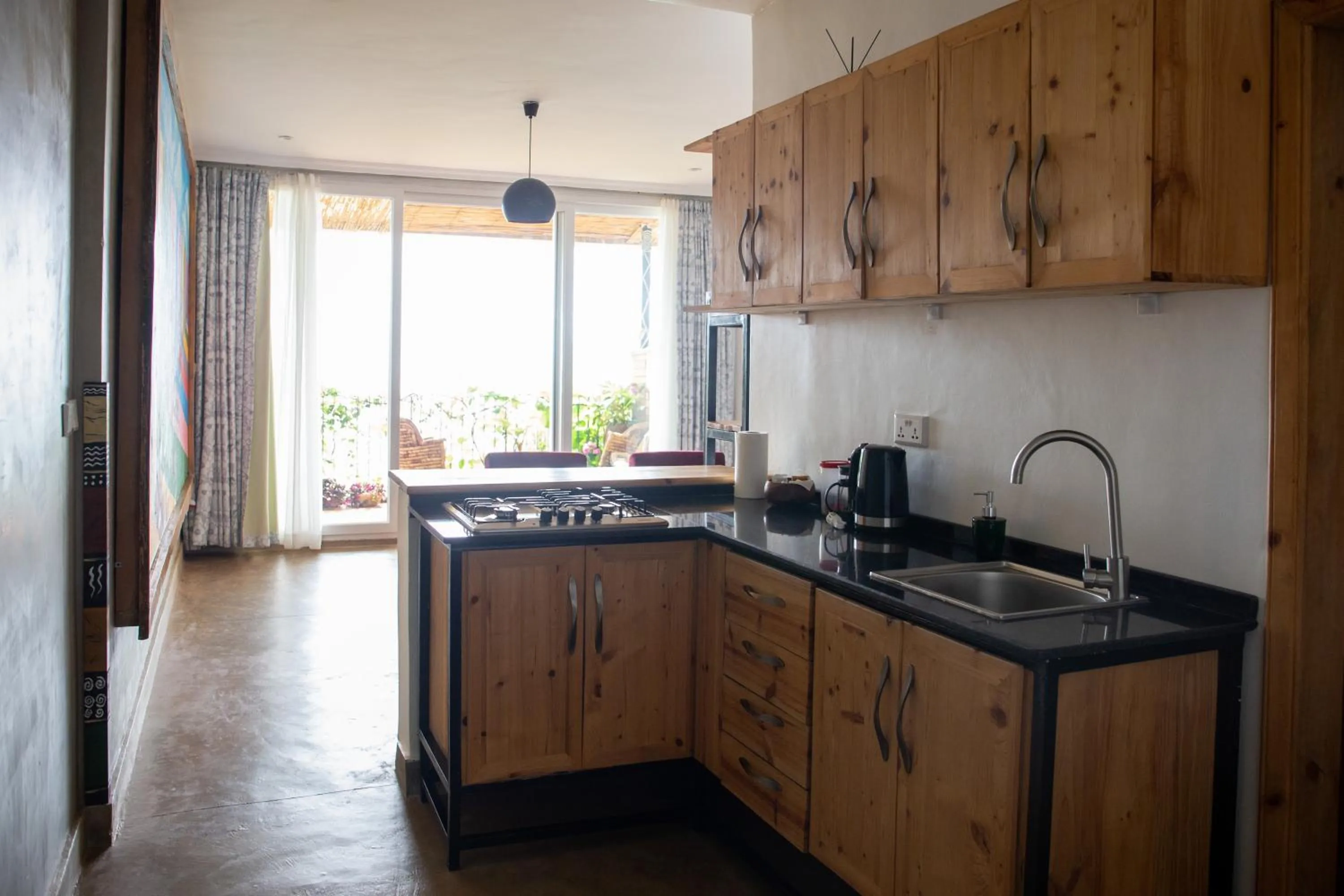 Kitchen or kitchenette in Eagle View Lodge - Kigali
