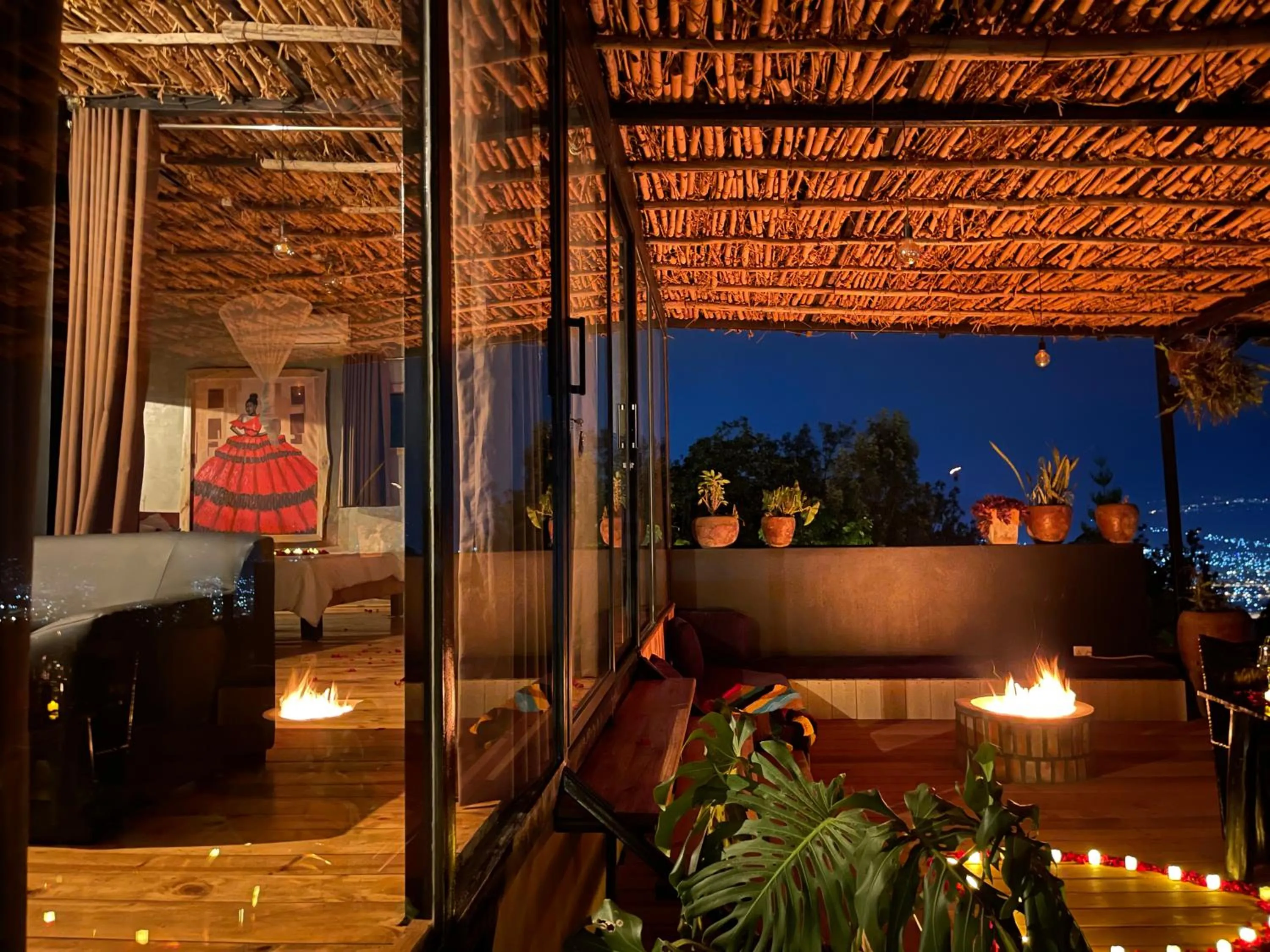 Bird's eye view in Eagle View Lodge - Kigali