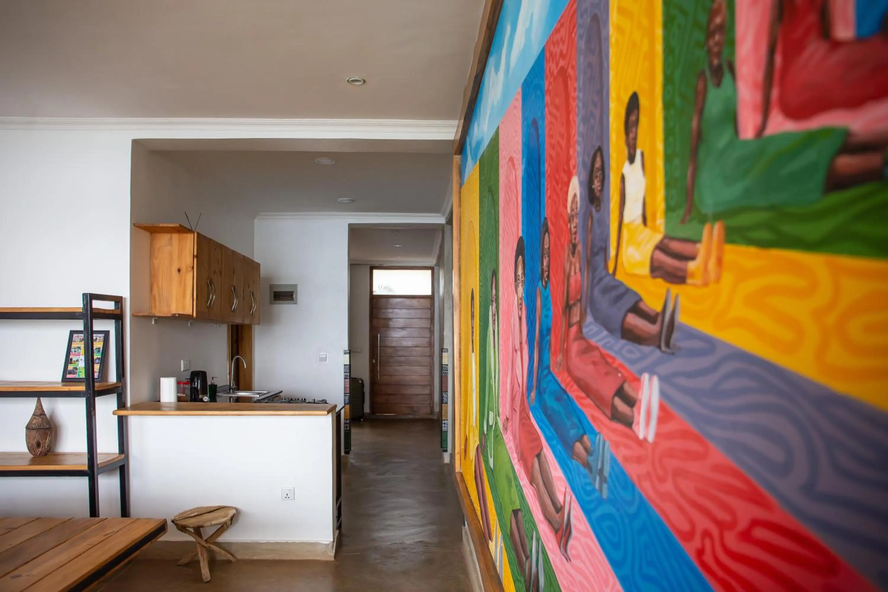 Living room in Eagle View Lodge - Kigali